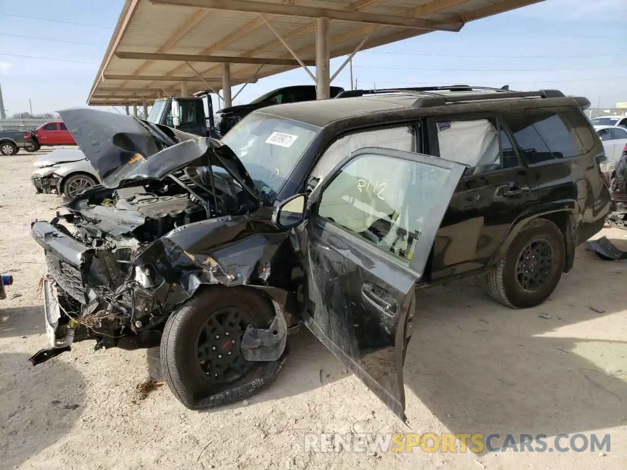 2 Photograph of a damaged car JTEHU5JR8M5949530 TOYOTA 4RUNNER 2021