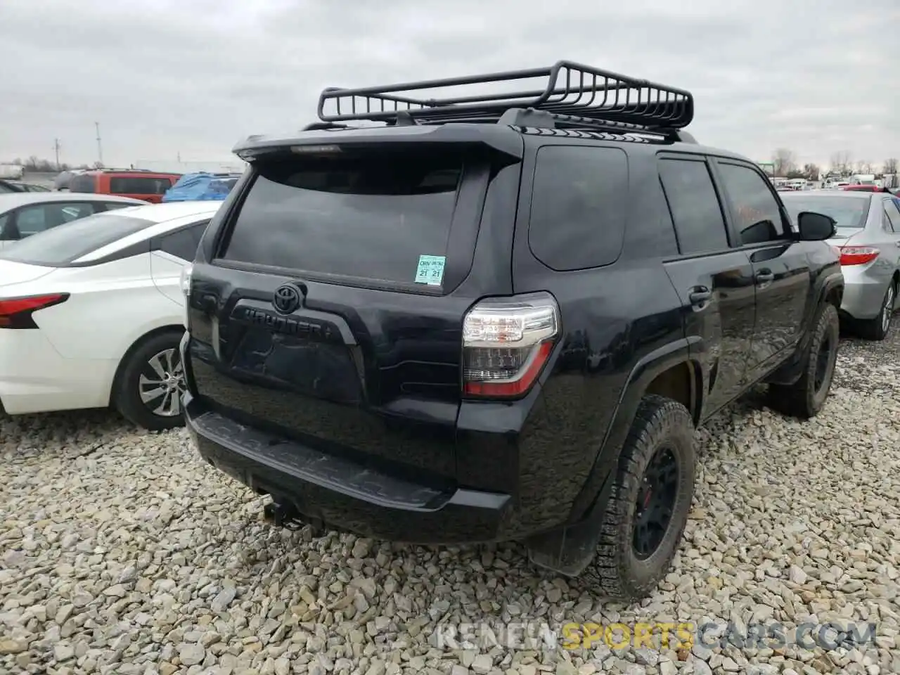 4 Фотография поврежденного автомобиля JTEHU5JR9M5894926 TOYOTA 4RUNNER 2021