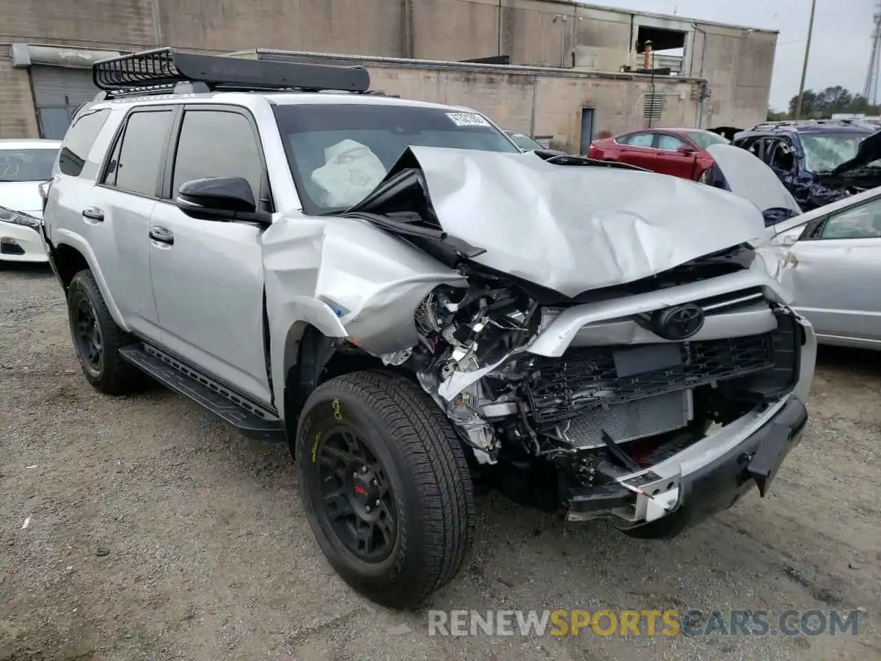 1 Photograph of a damaged car JTEHU5JR9M5939184 TOYOTA 4RUNNER 2021