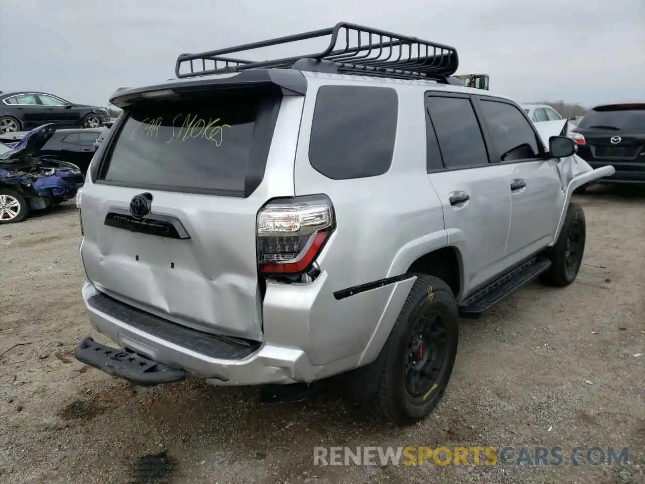 4 Фотография поврежденного автомобиля JTEHU5JR9M5939184 TOYOTA 4RUNNER 2021