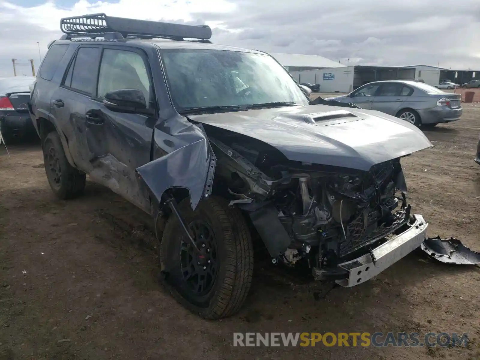 1 Photograph of a damaged car JTEHU5JRXM5855701 TOYOTA 4RUNNER 2021