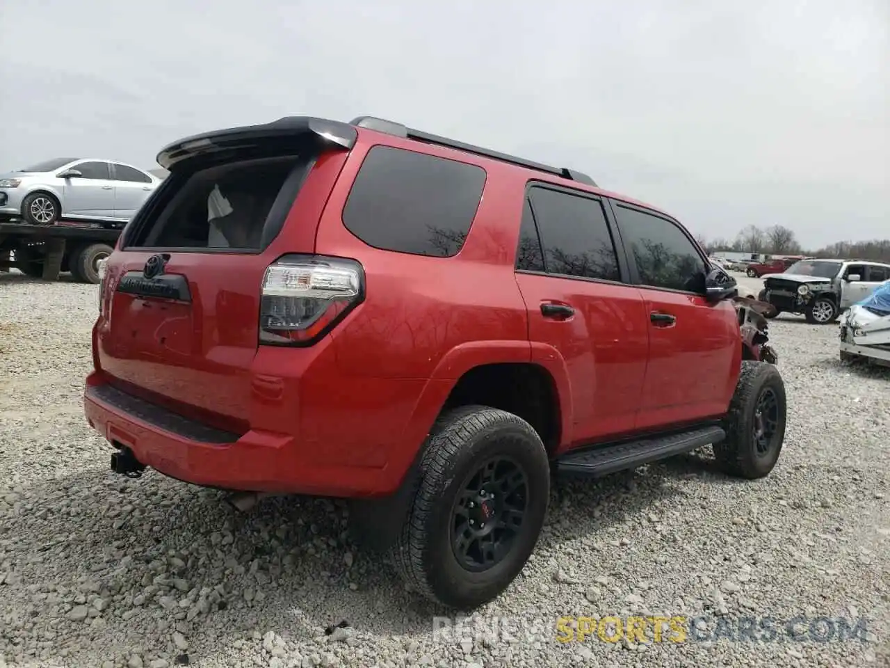 4 Фотография поврежденного автомобиля JTEHU5JRXM5875995 TOYOTA 4RUNNER 2021