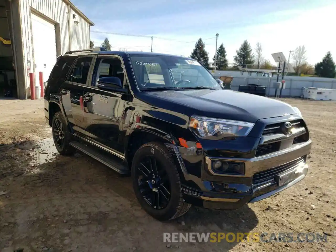 1 Photograph of a damaged car JTEJU5JR1M5857905 TOYOTA 4RUNNER 2021