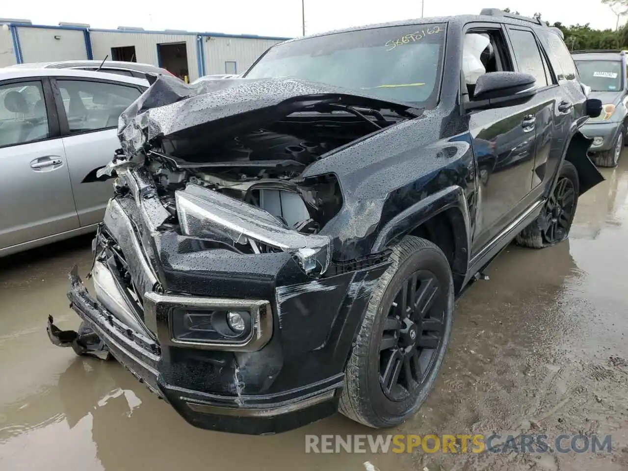 2 Photograph of a damaged car JTEJU5JR1M5864773 TOYOTA 4RUNNER 2021