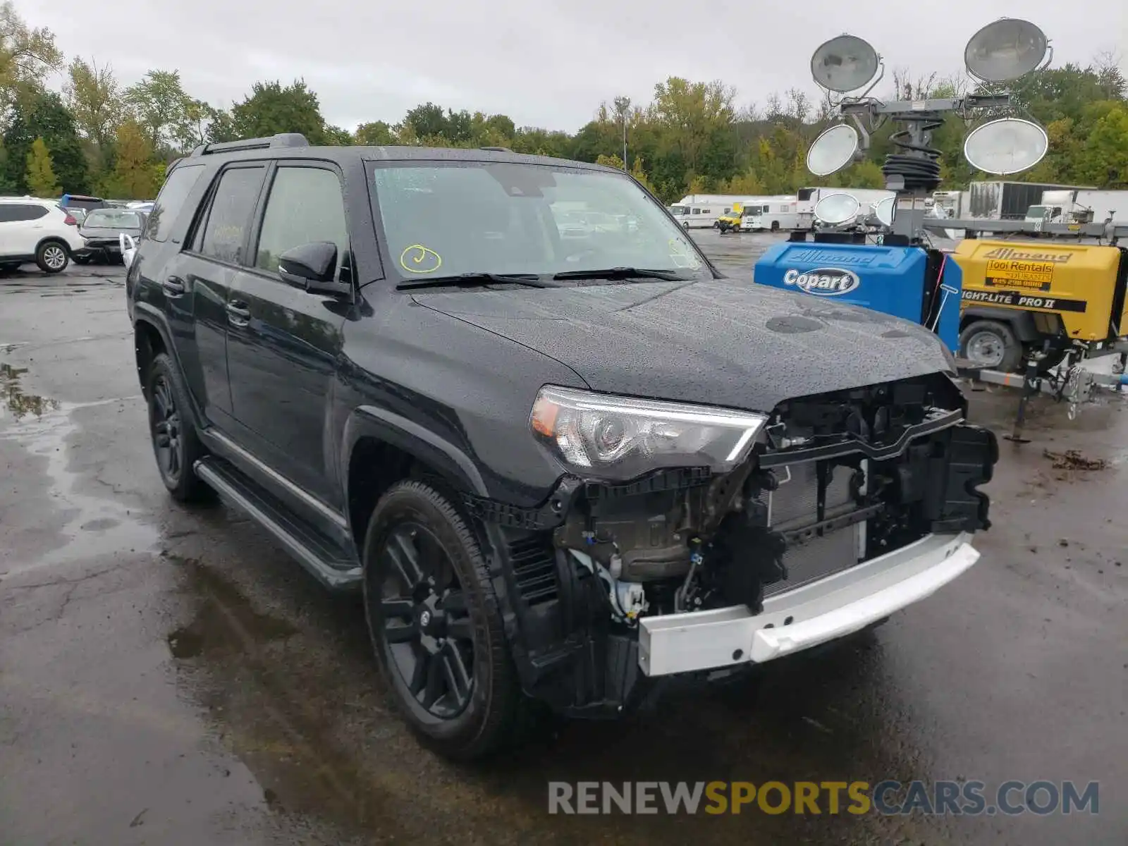 1 Photograph of a damaged car JTEJU5JR1M5922686 TOYOTA 4RUNNER 2021