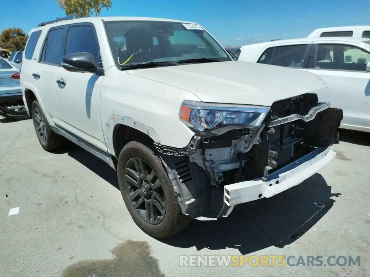 1 Photograph of a damaged car JTEJU5JR4M5850429 TOYOTA 4RUNNER 2021