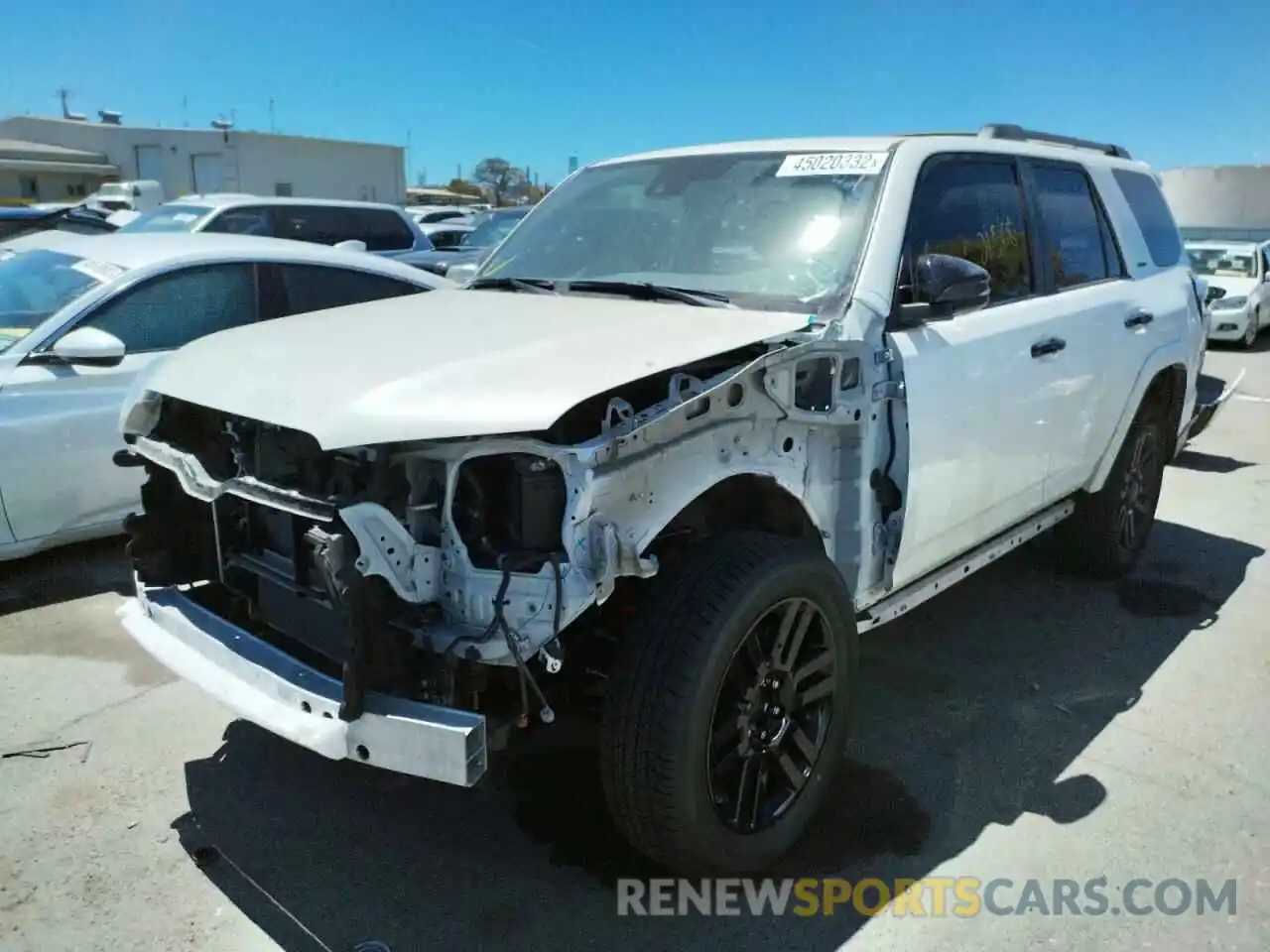 2 Photograph of a damaged car JTEJU5JR4M5850429 TOYOTA 4RUNNER 2021