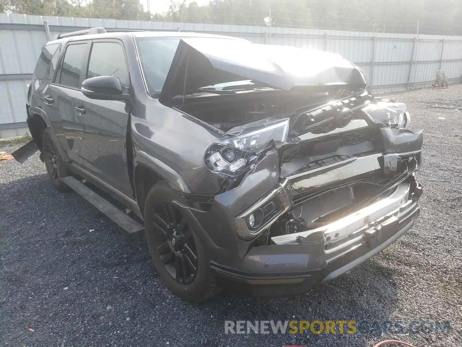 1 Photograph of a damaged car JTEJU5JR4M5859521 TOYOTA 4RUNNER 2021