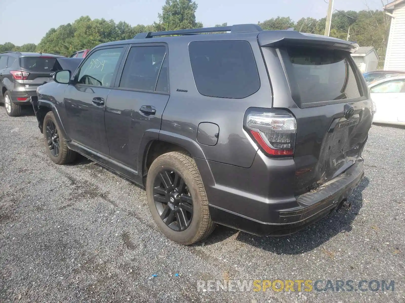 3 Photograph of a damaged car JTEJU5JR4M5859521 TOYOTA 4RUNNER 2021