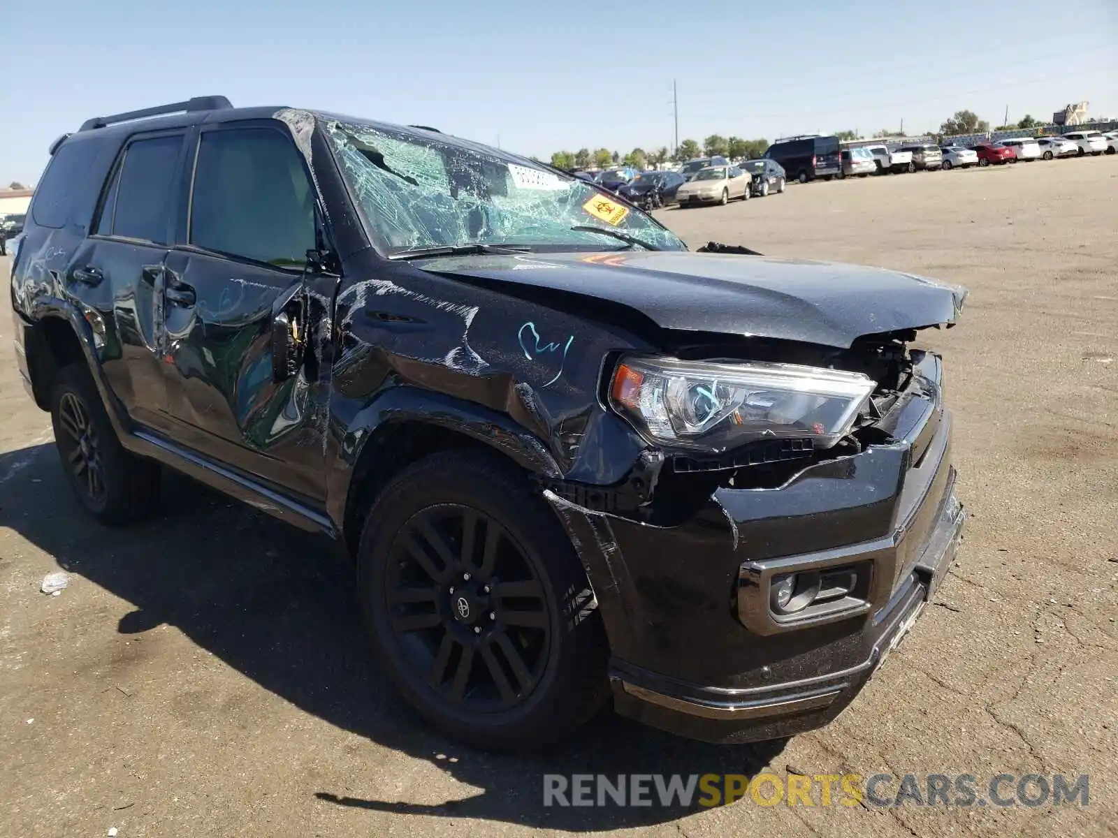 1 Photograph of a damaged car JTEJU5JR4M5881888 TOYOTA 4RUNNER 2021