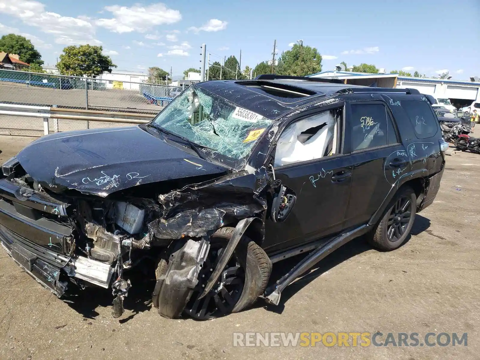 9 Photograph of a damaged car JTEJU5JR4M5881888 TOYOTA 4RUNNER 2021