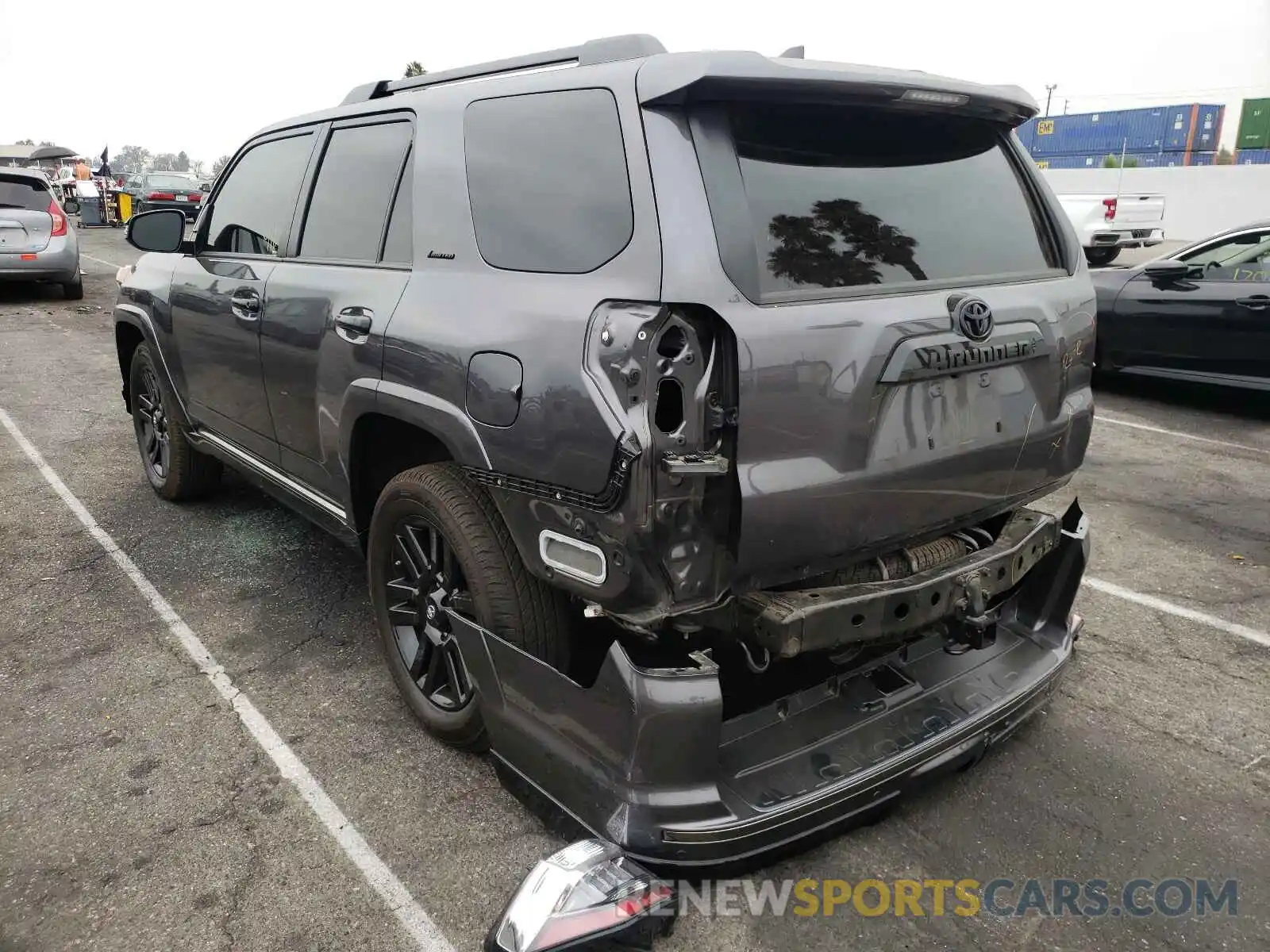 3 Photograph of a damaged car JTEJU5JR4M5902075 TOYOTA 4RUNNER 2021