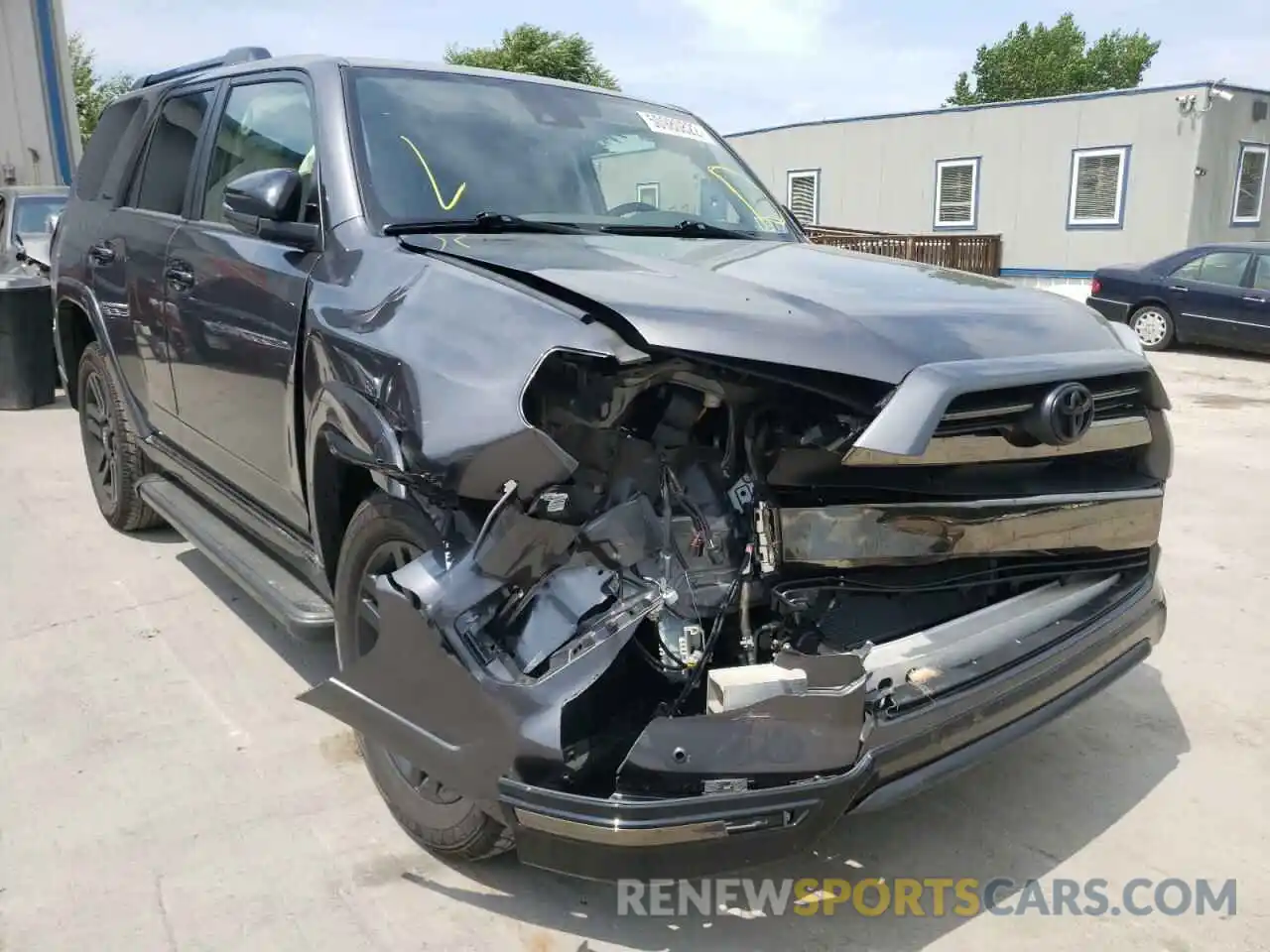 1 Photograph of a damaged car JTEJU5JR4M5952362 TOYOTA 4RUNNER 2021