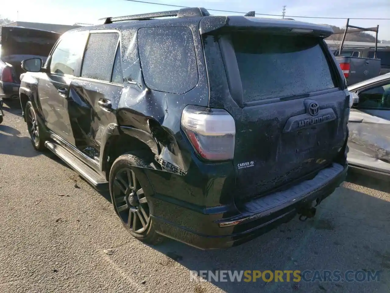 3 Photograph of a damaged car JTEJU5JR5M5871631 TOYOTA 4RUNNER 2021