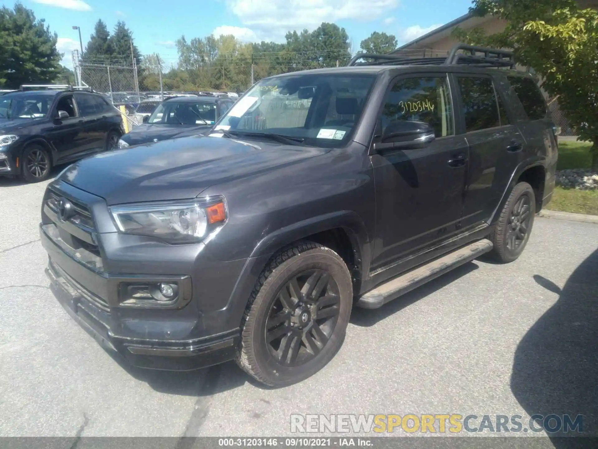 2 Photograph of a damaged car JTEJU5JR5M5919273 TOYOTA 4RUNNER 2021