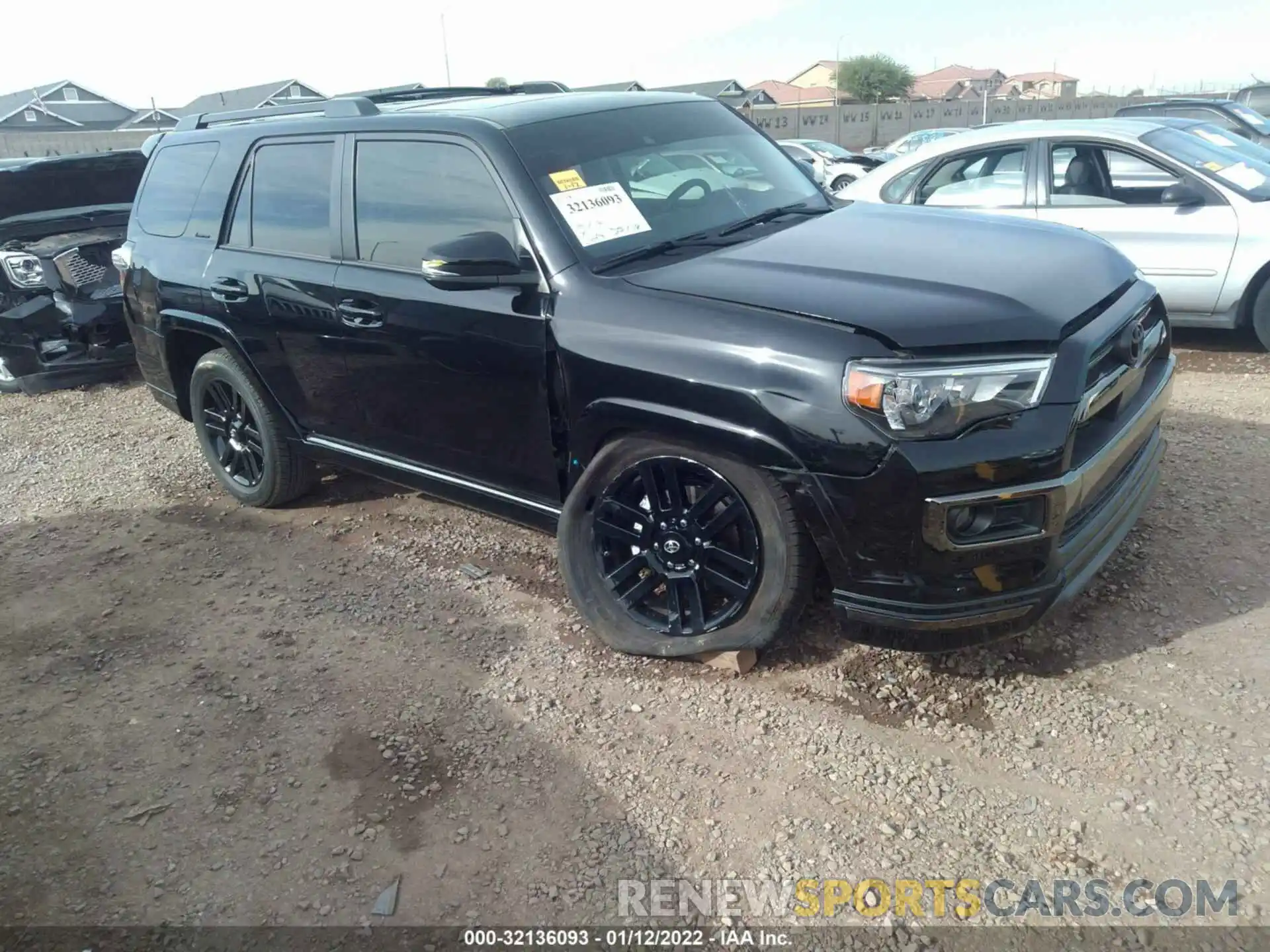 1 Photograph of a damaged car JTEJU5JR6M5854420 TOYOTA 4RUNNER 2021