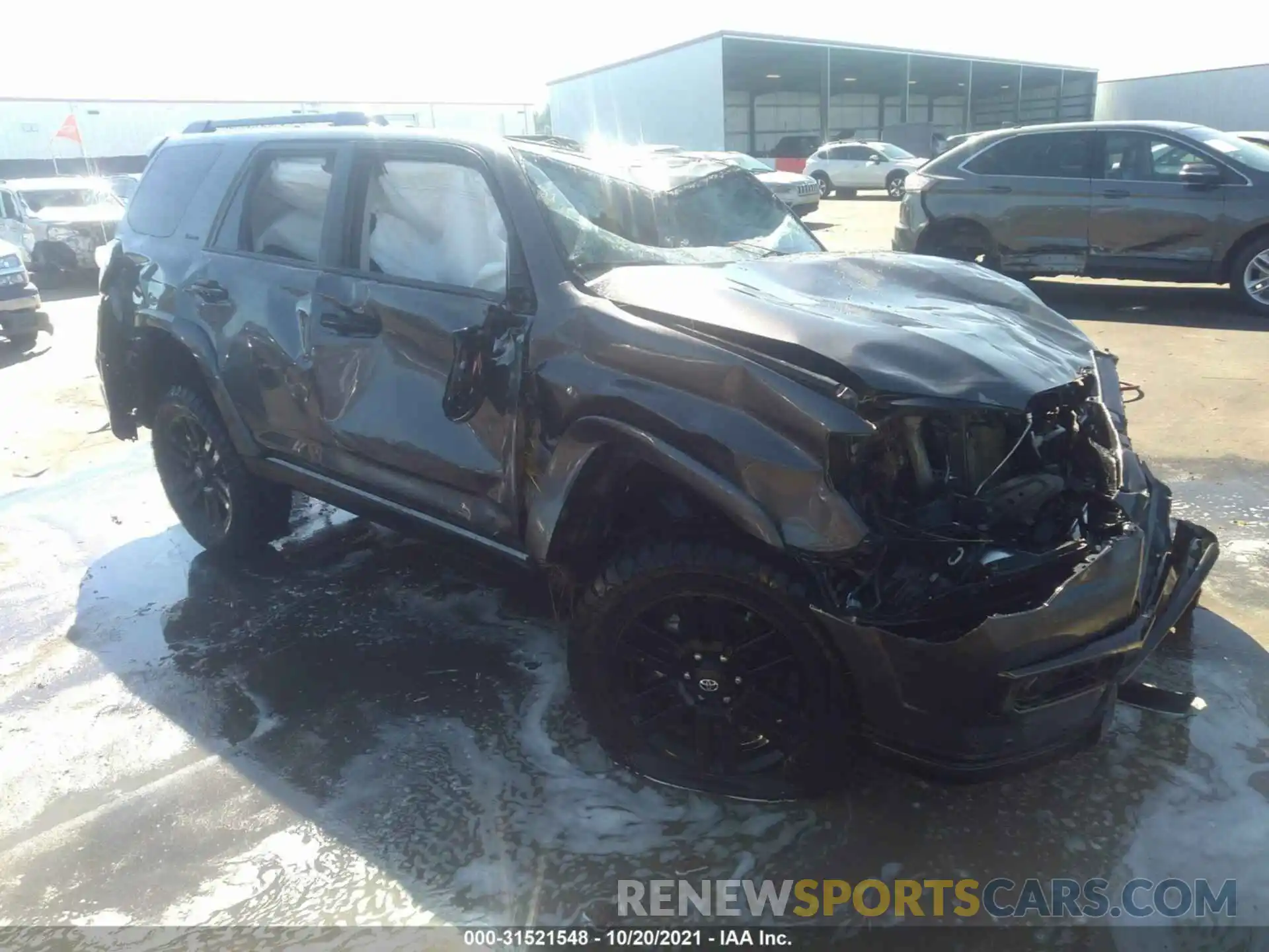 1 Photograph of a damaged car JTEJU5JR6M5860914 TOYOTA 4RUNNER 2021