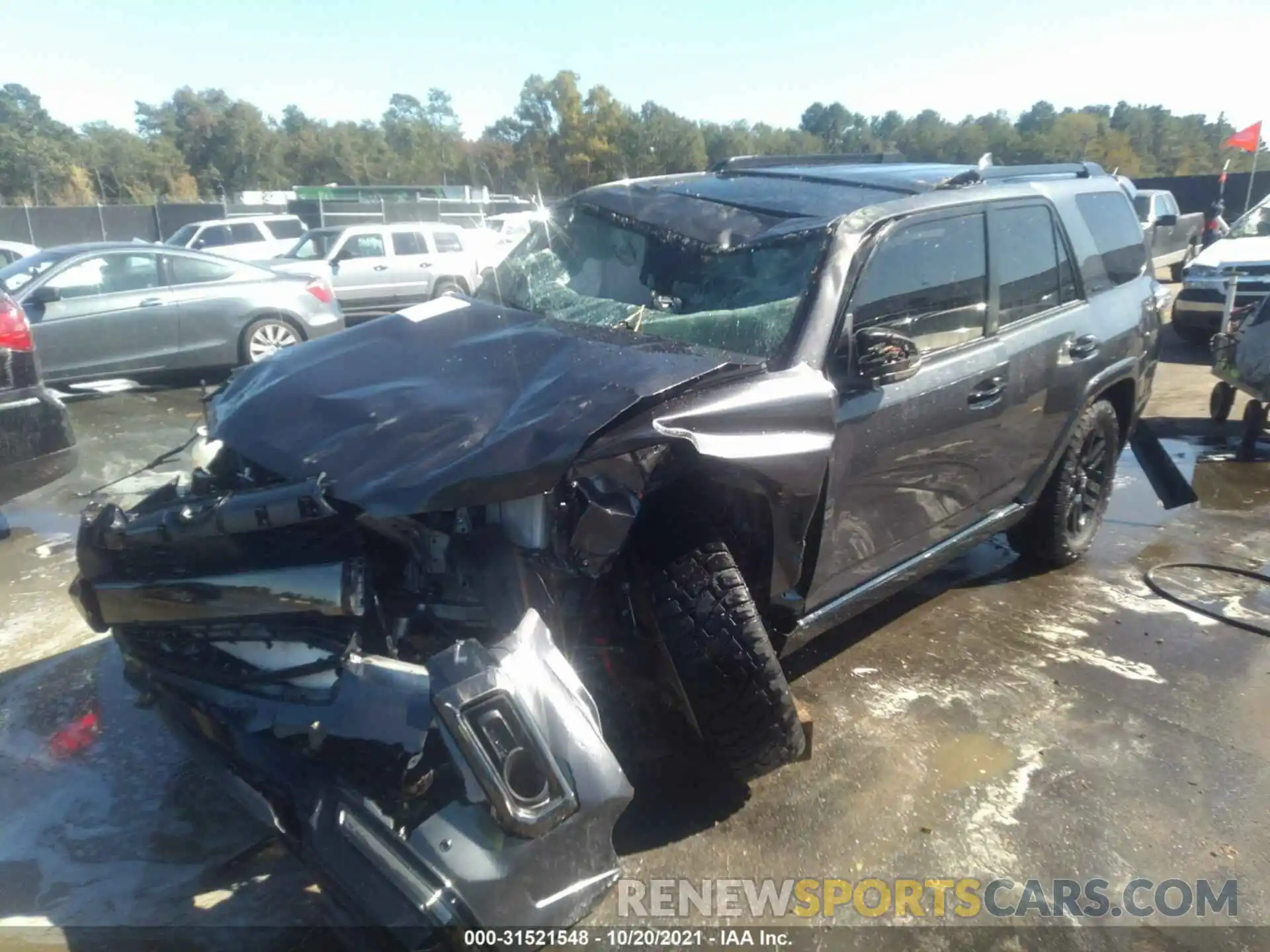 2 Photograph of a damaged car JTEJU5JR6M5860914 TOYOTA 4RUNNER 2021