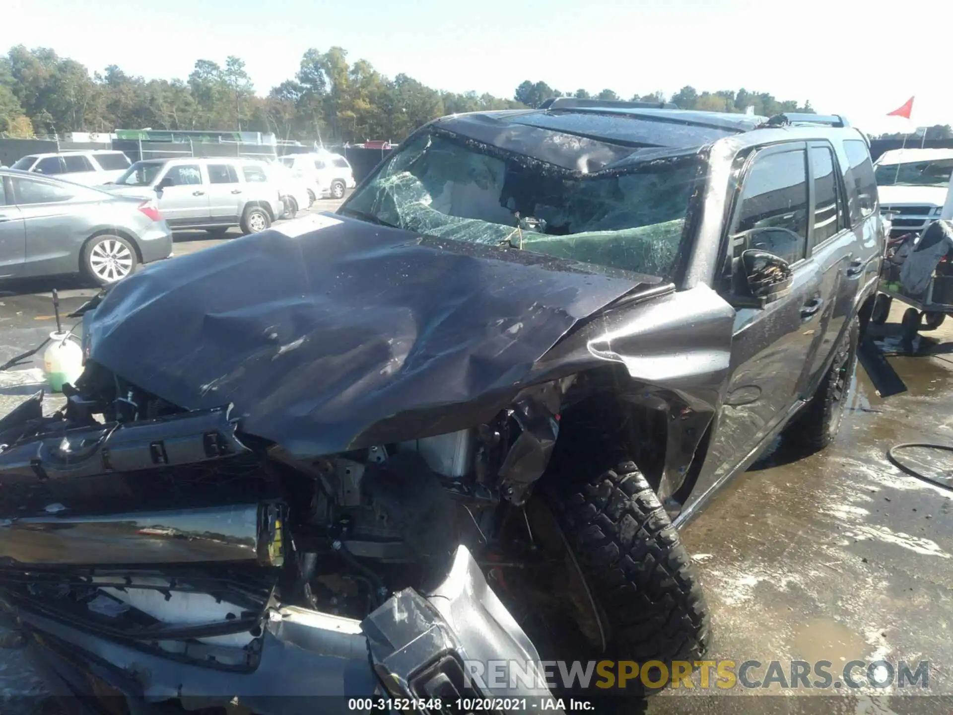 6 Photograph of a damaged car JTEJU5JR6M5860914 TOYOTA 4RUNNER 2021