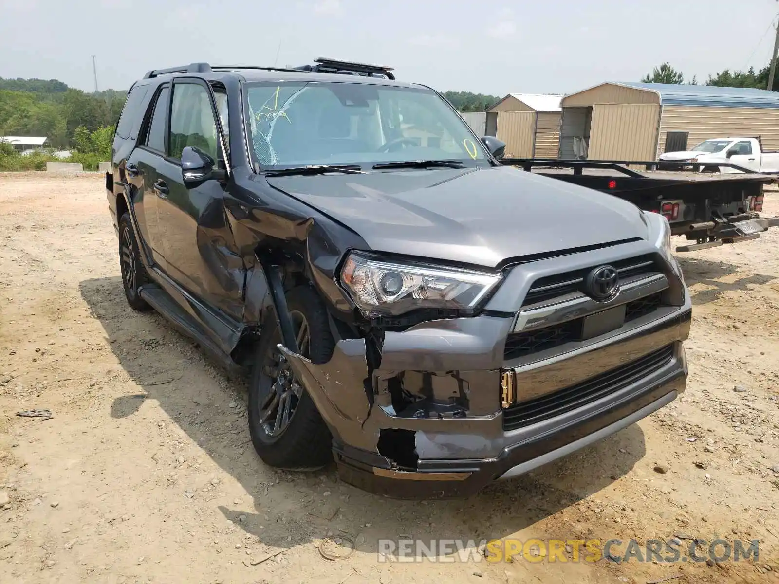 1 Photograph of a damaged car JTEJU5JR6M5897073 TOYOTA 4RUNNER 2021