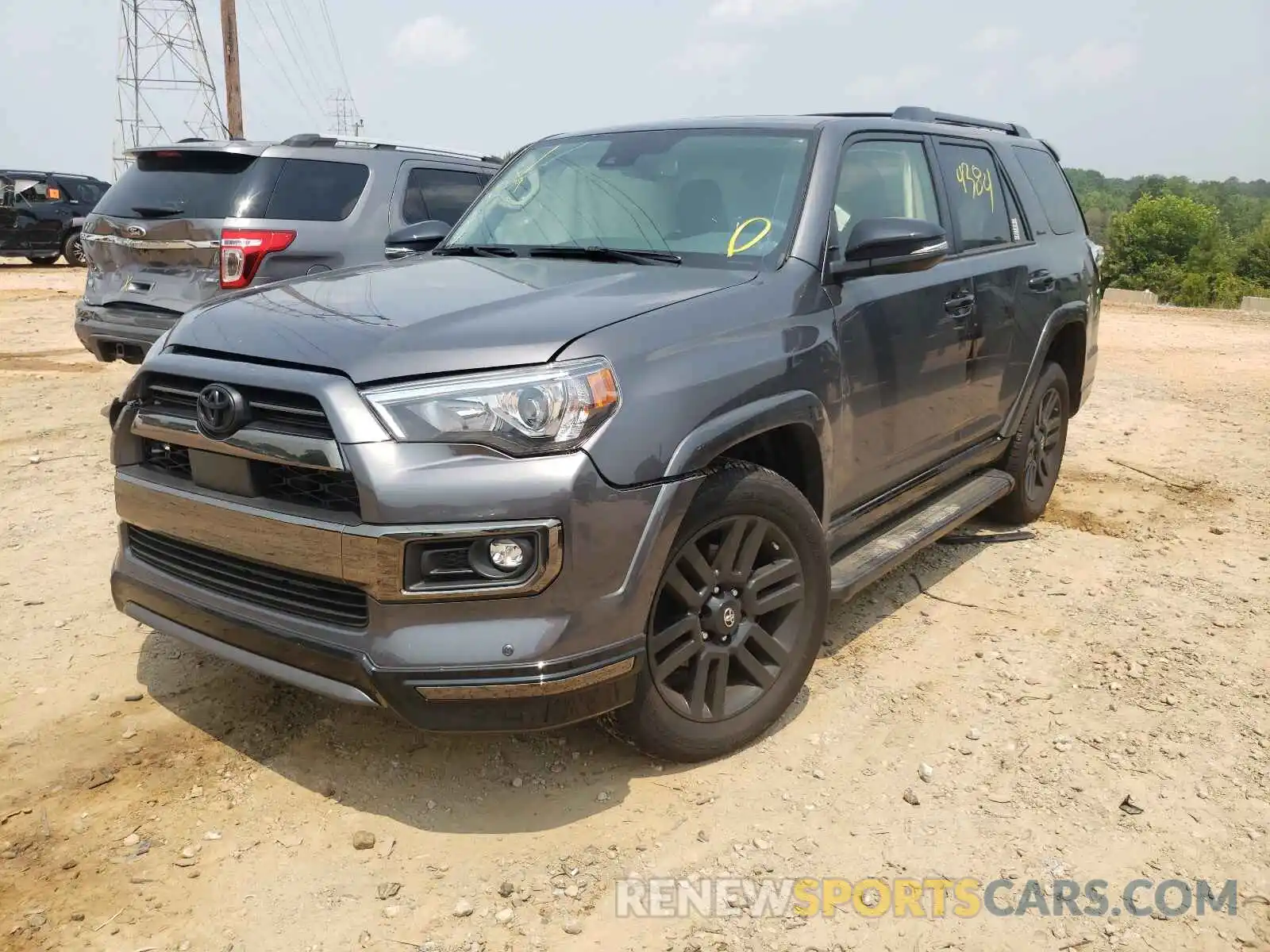 2 Photograph of a damaged car JTEJU5JR6M5897073 TOYOTA 4RUNNER 2021