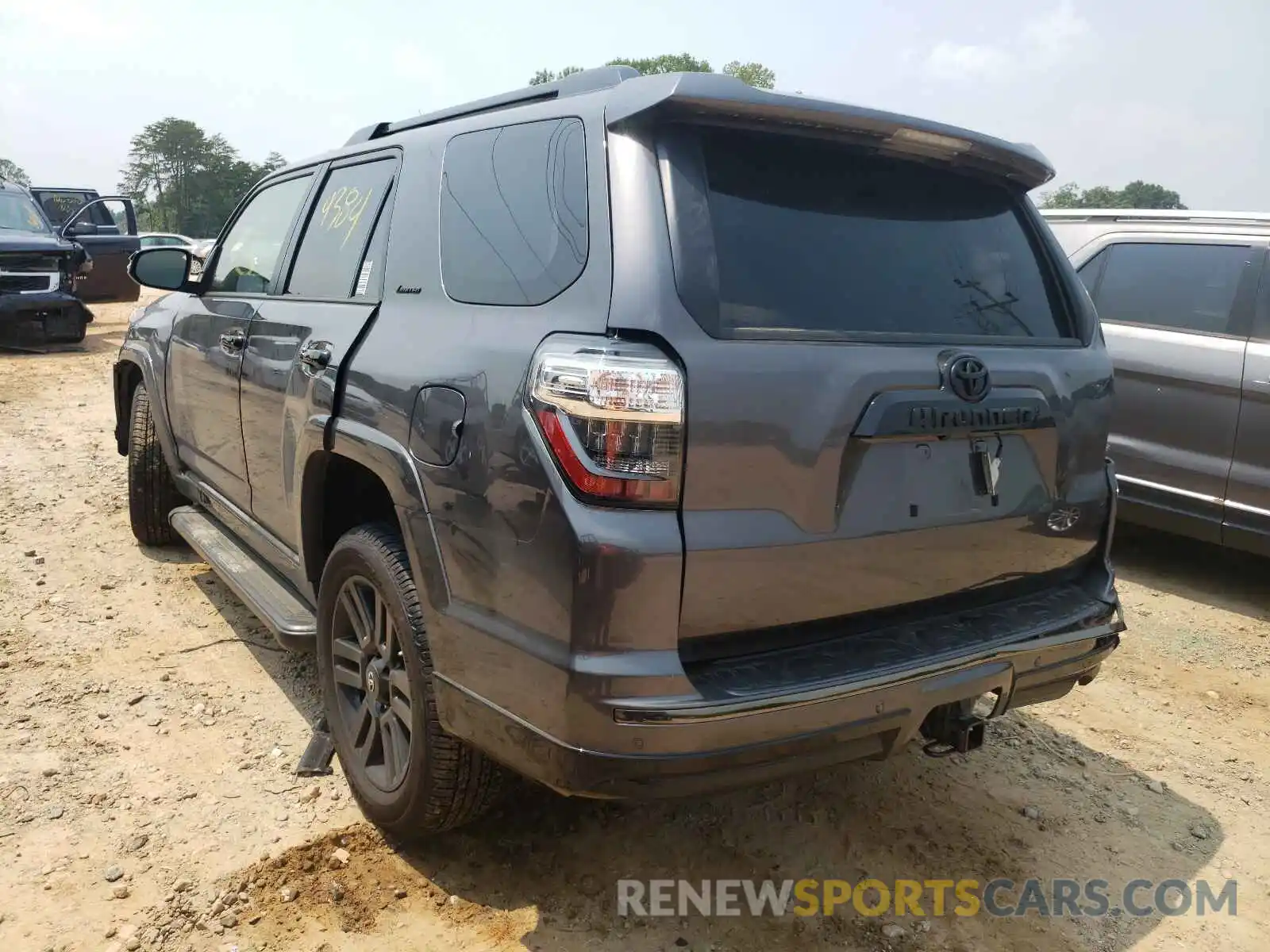 3 Photograph of a damaged car JTEJU5JR6M5897073 TOYOTA 4RUNNER 2021