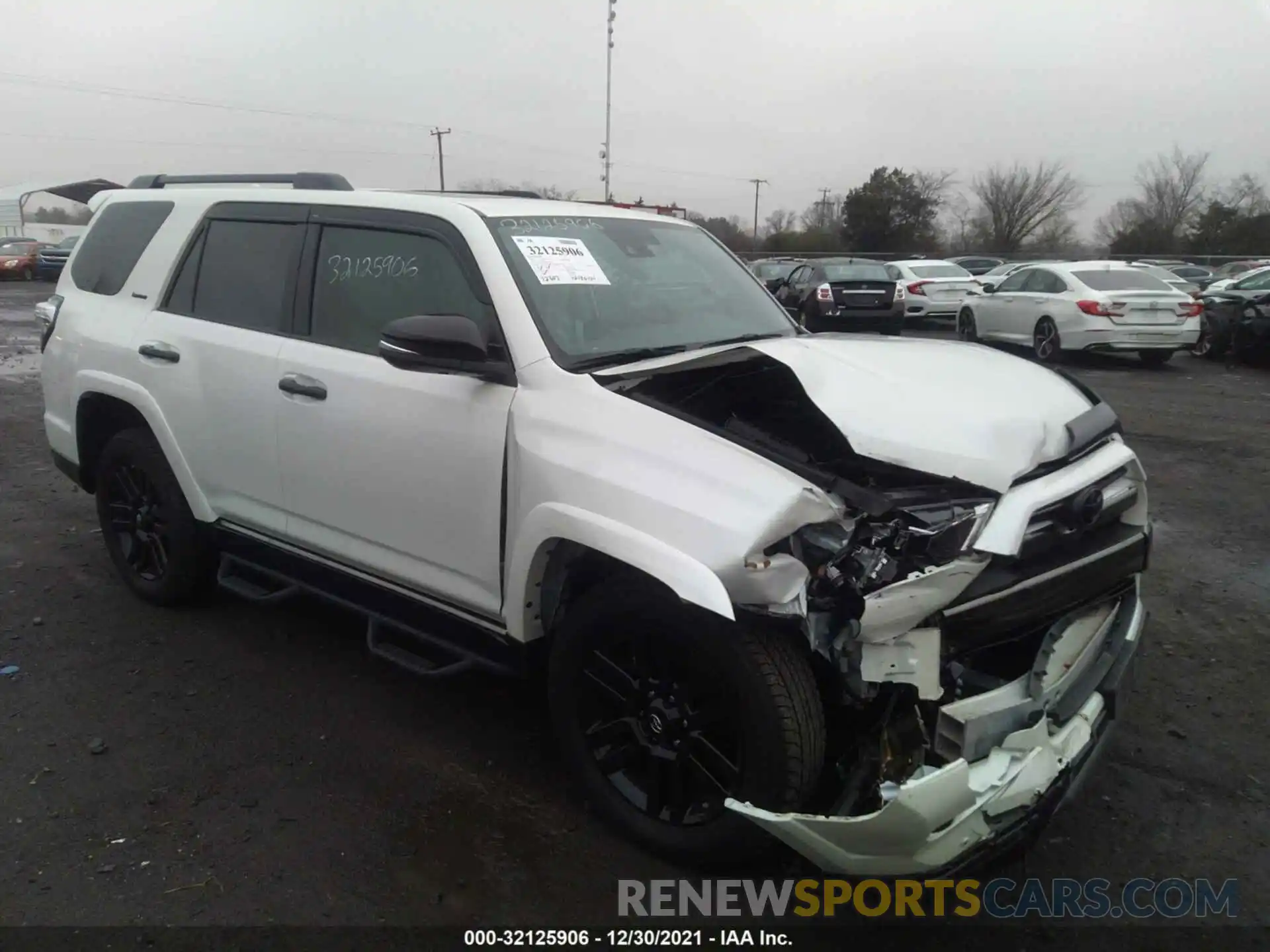 1 Photograph of a damaged car JTEJU5JR7M5844009 TOYOTA 4RUNNER 2021