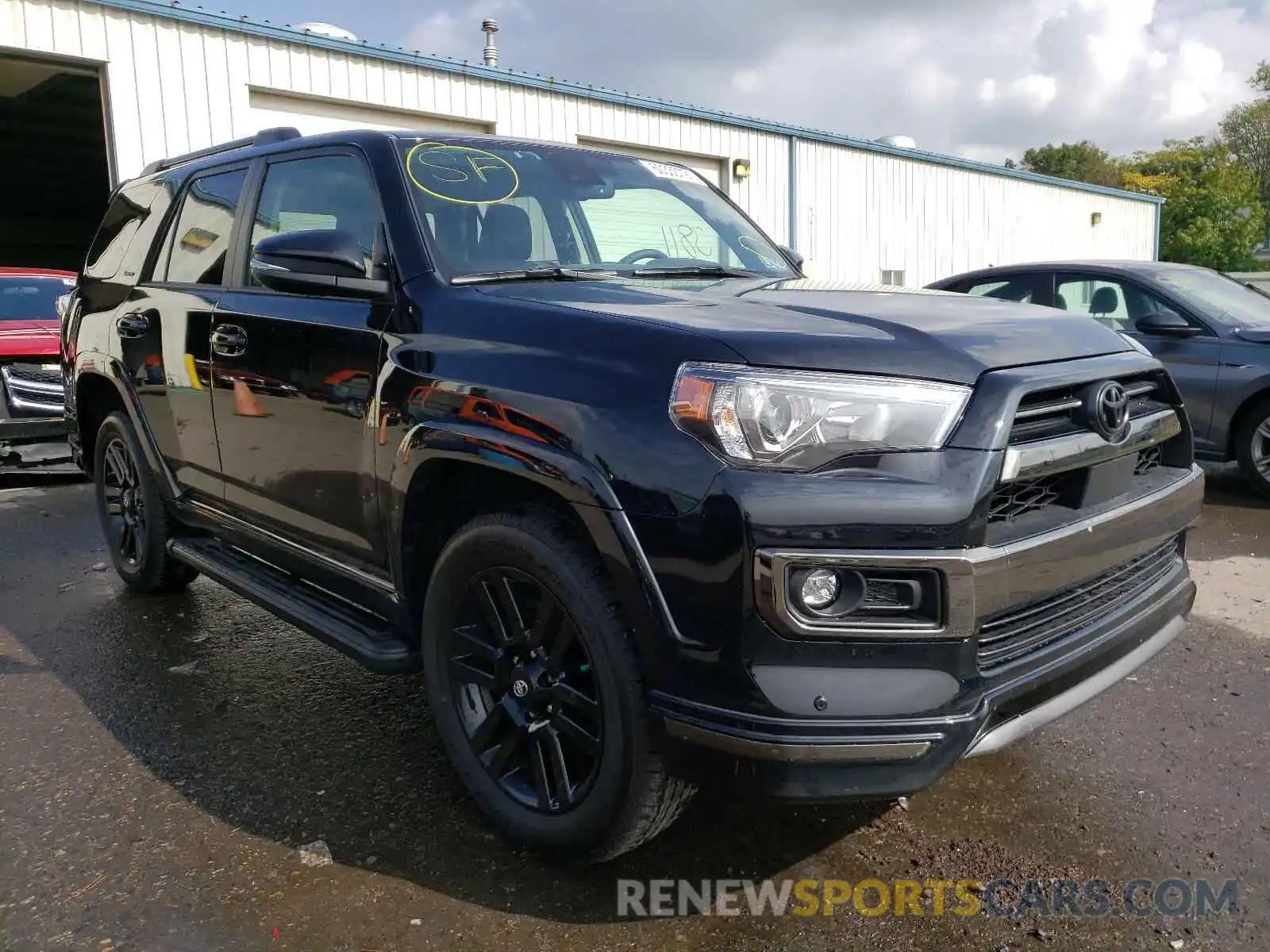 1 Photograph of a damaged car JTEJU5JR8M5865175 TOYOTA 4RUNNER 2021