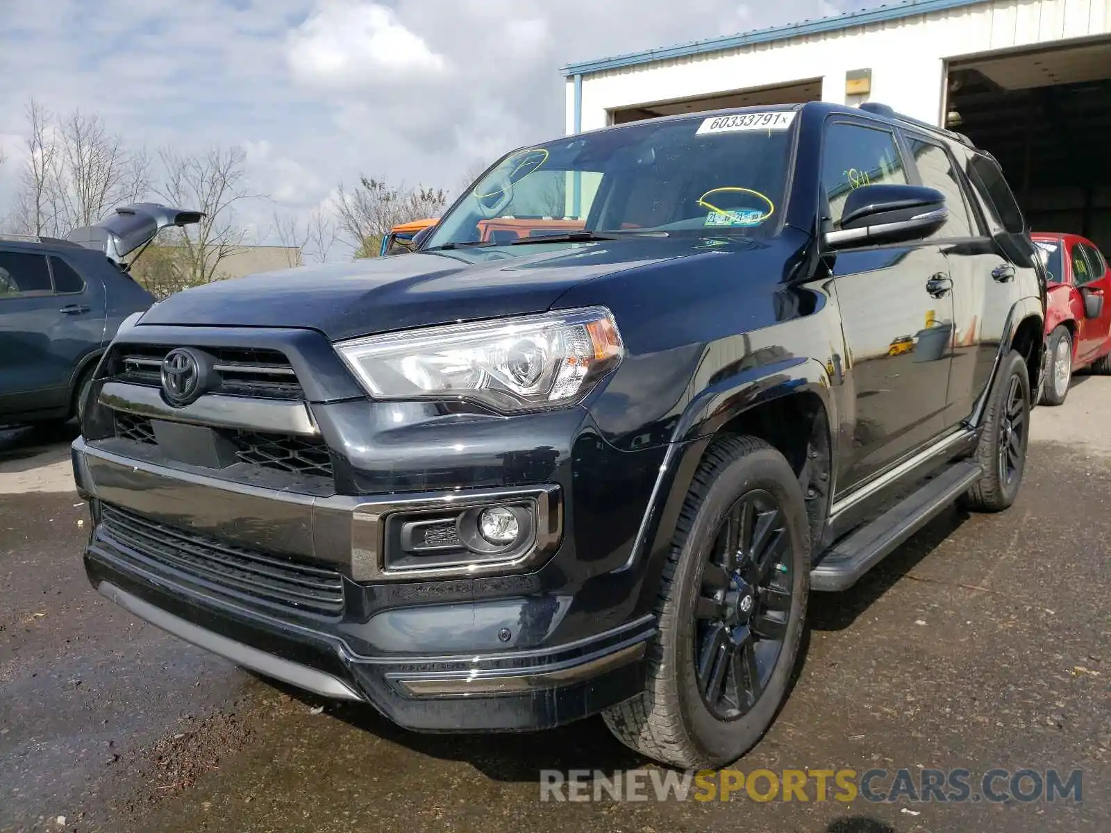 2 Photograph of a damaged car JTEJU5JR8M5865175 TOYOTA 4RUNNER 2021