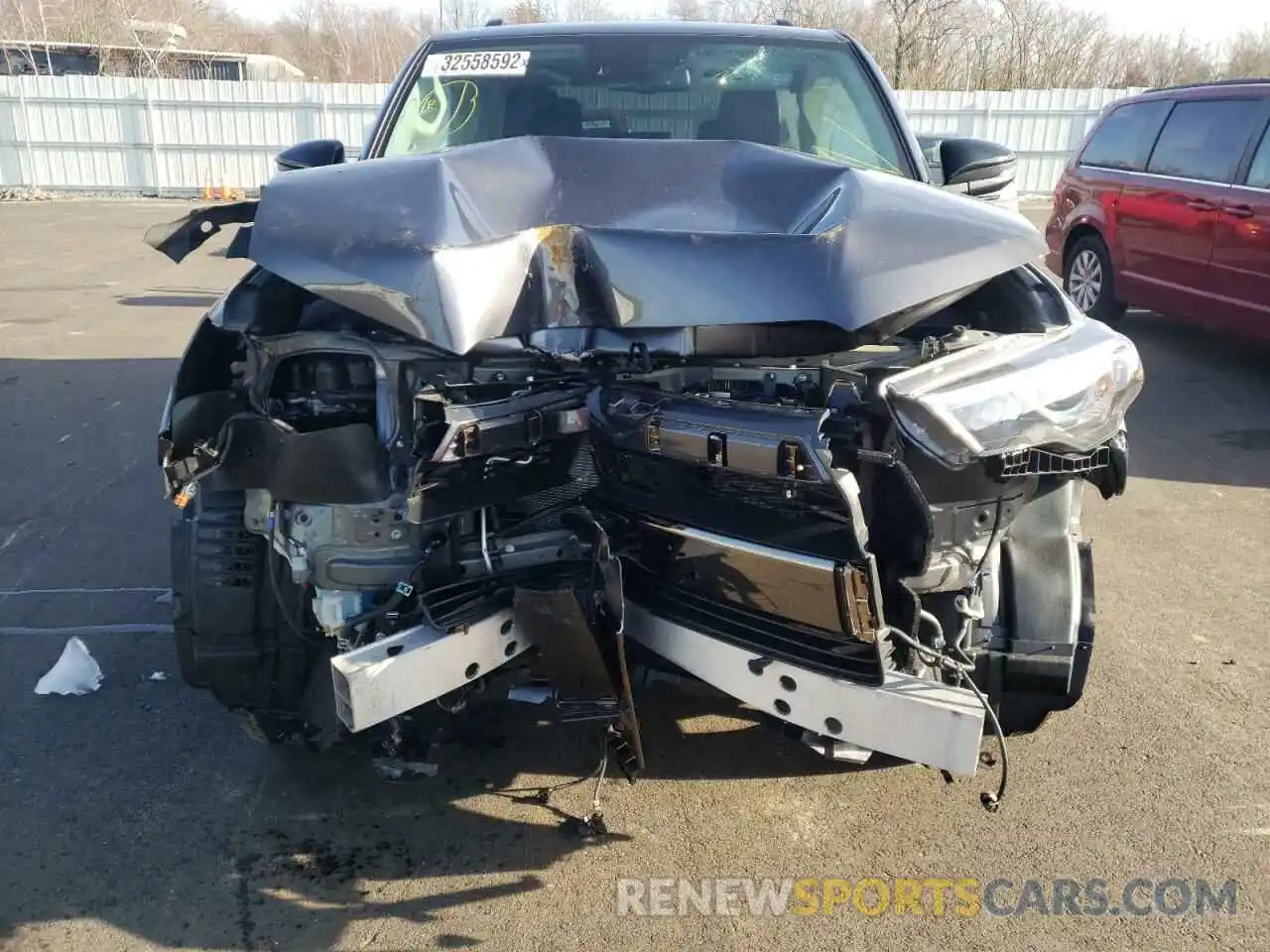 9 Photograph of a damaged car JTEJU5JR9M5881949 TOYOTA 4RUNNER 2021