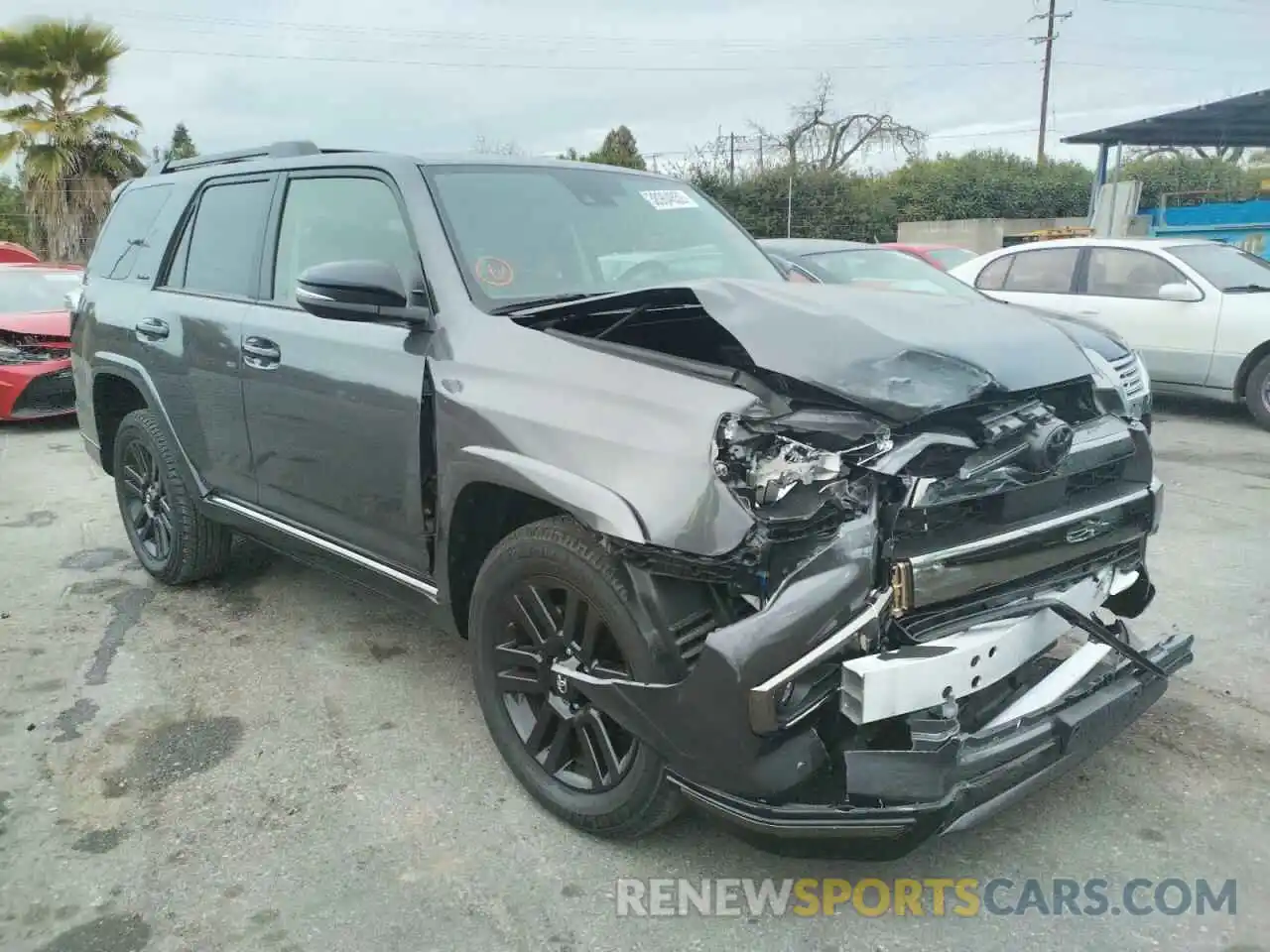 1 Photograph of a damaged car JTEJU5JR9M5913573 TOYOTA 4RUNNER 2021