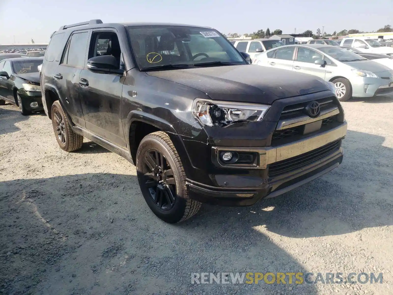 1 Photograph of a damaged car JTEJU5JR9M5947464 TOYOTA 4RUNNER 2021