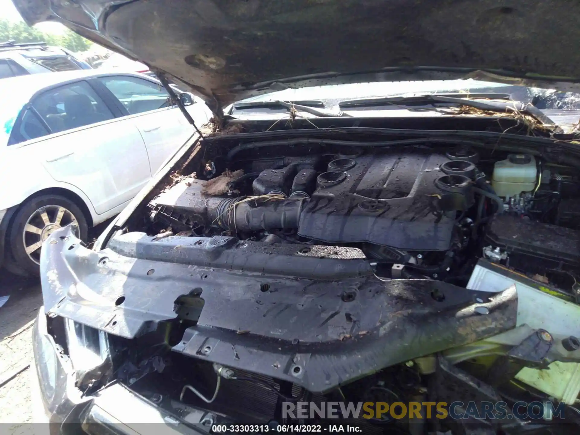 10 Photograph of a damaged car JTEJU5JR9M5954527 TOYOTA 4RUNNER 2021