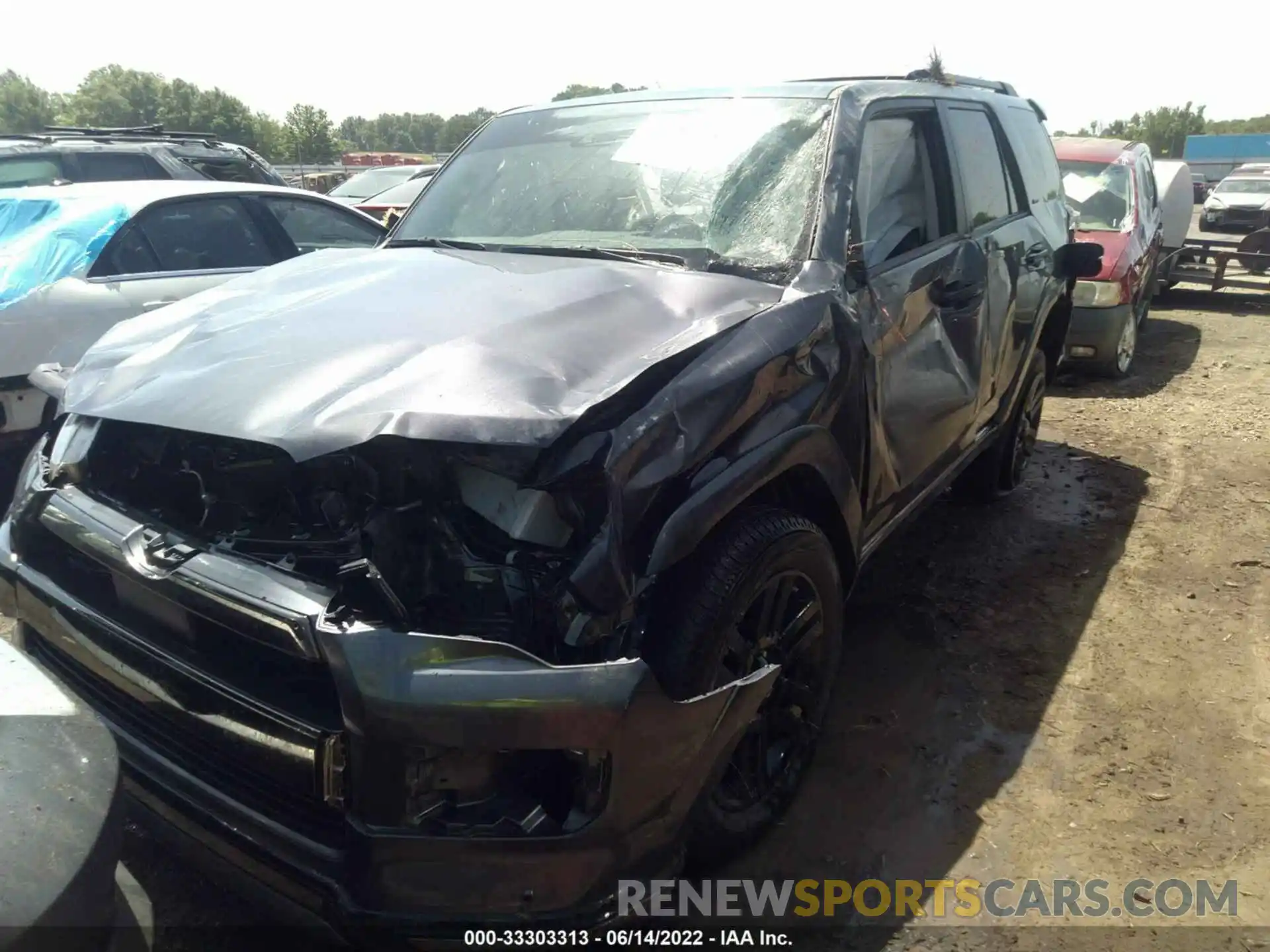 6 Photograph of a damaged car JTEJU5JR9M5954527 TOYOTA 4RUNNER 2021