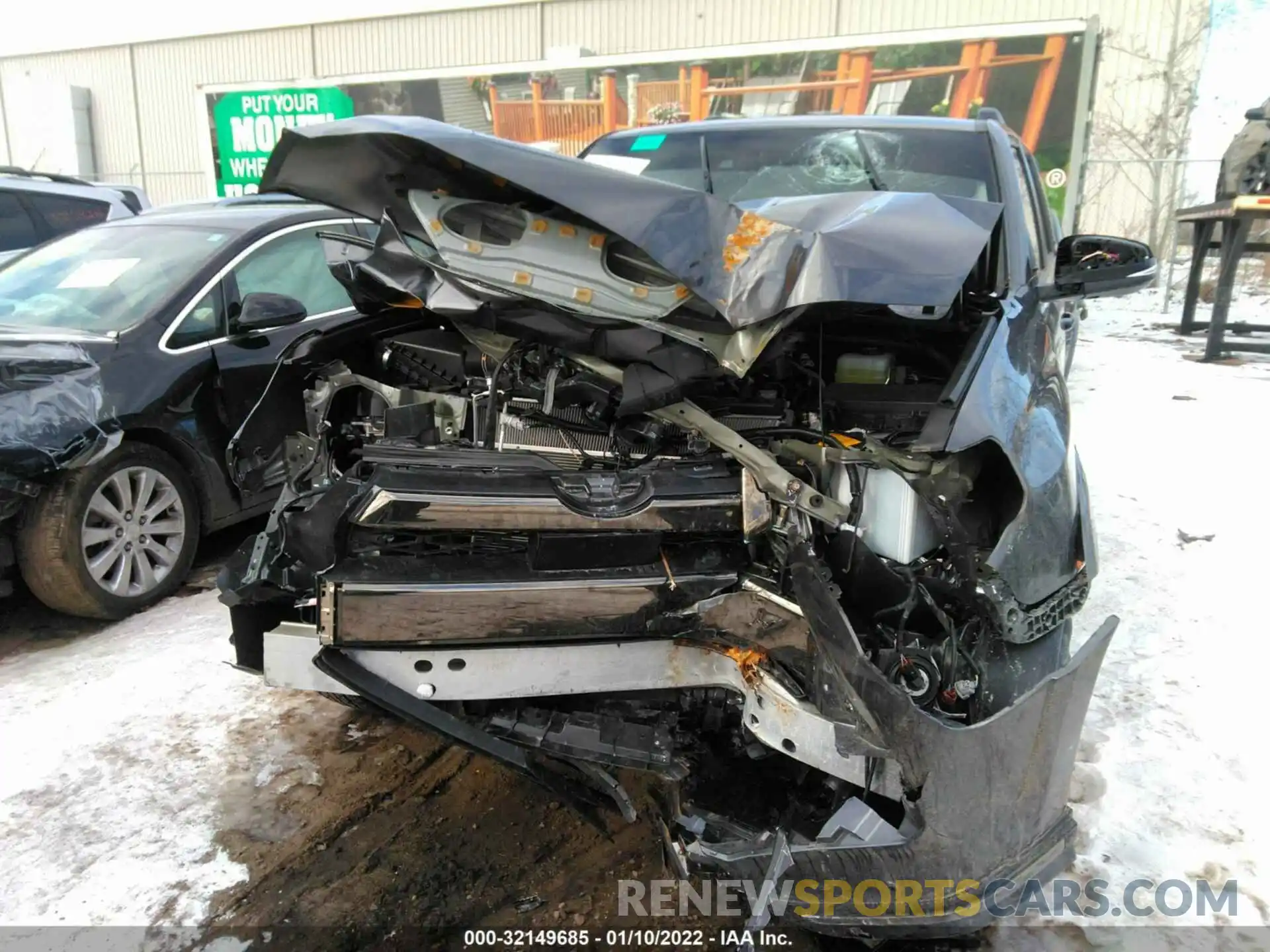 6 Photograph of a damaged car JTEJU5JR9M5961588 TOYOTA 4RUNNER 2021