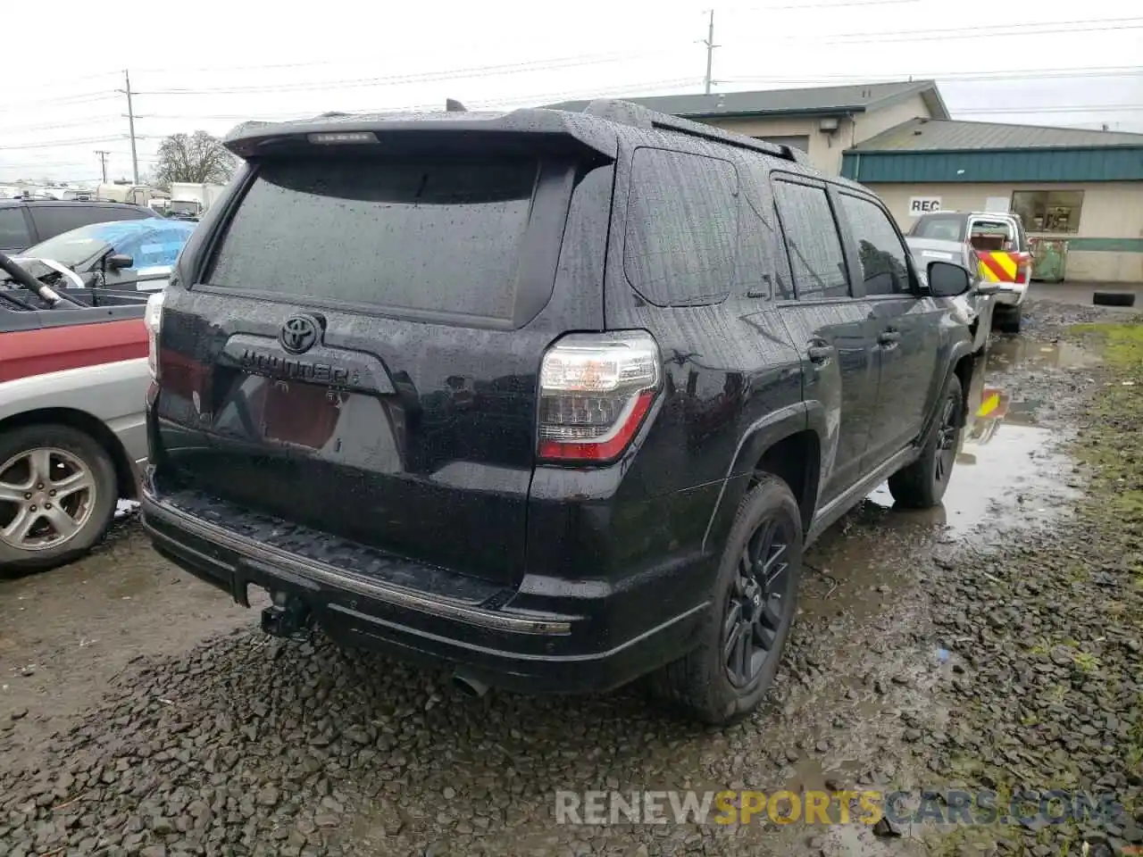 4 Фотография поврежденного автомобиля JTEJU5JRXM5892037 TOYOTA 4RUNNER 2021