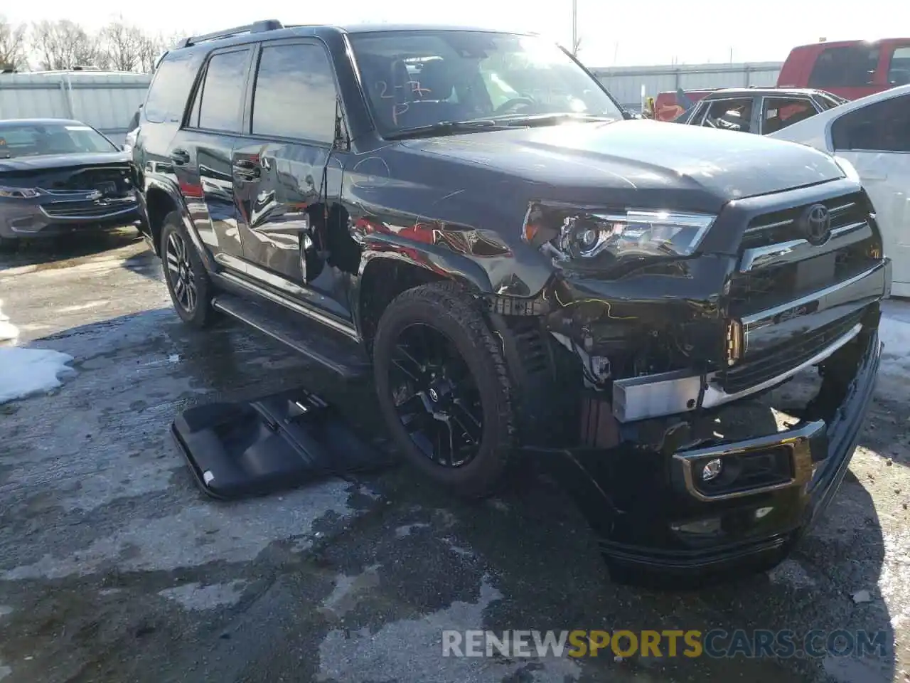 1 Photograph of a damaged car JTEJU5JRXM5961969 TOYOTA 4RUNNER 2021