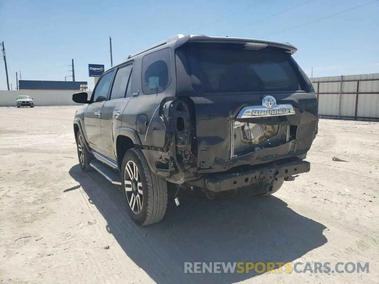 3 Photograph of a damaged car JTEKU5JR0M5929052 TOYOTA 4RUNNER 2021