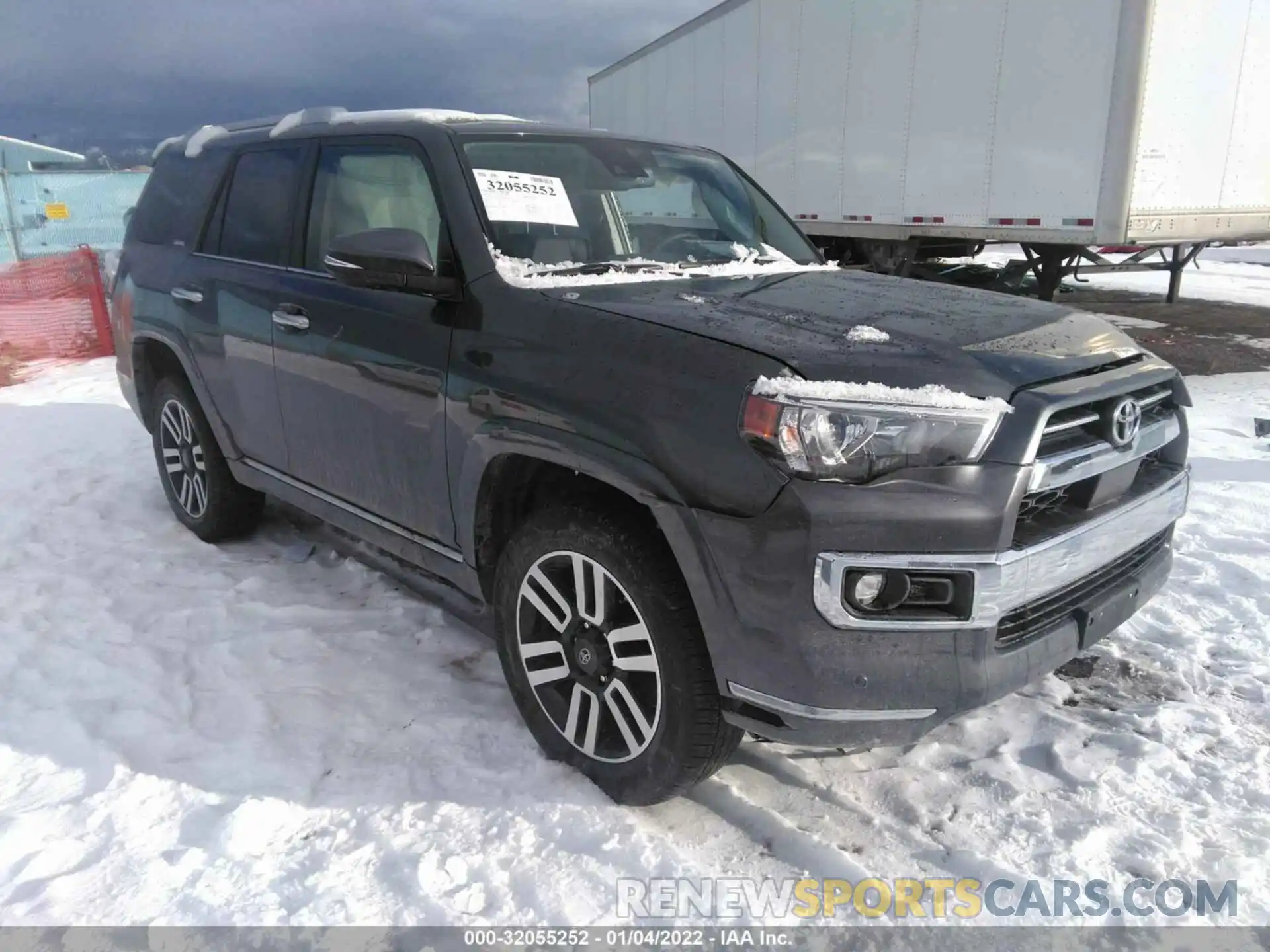 1 Фотография поврежденного автомобиля JTEKU5JR1M5851266 TOYOTA 4RUNNER 2021