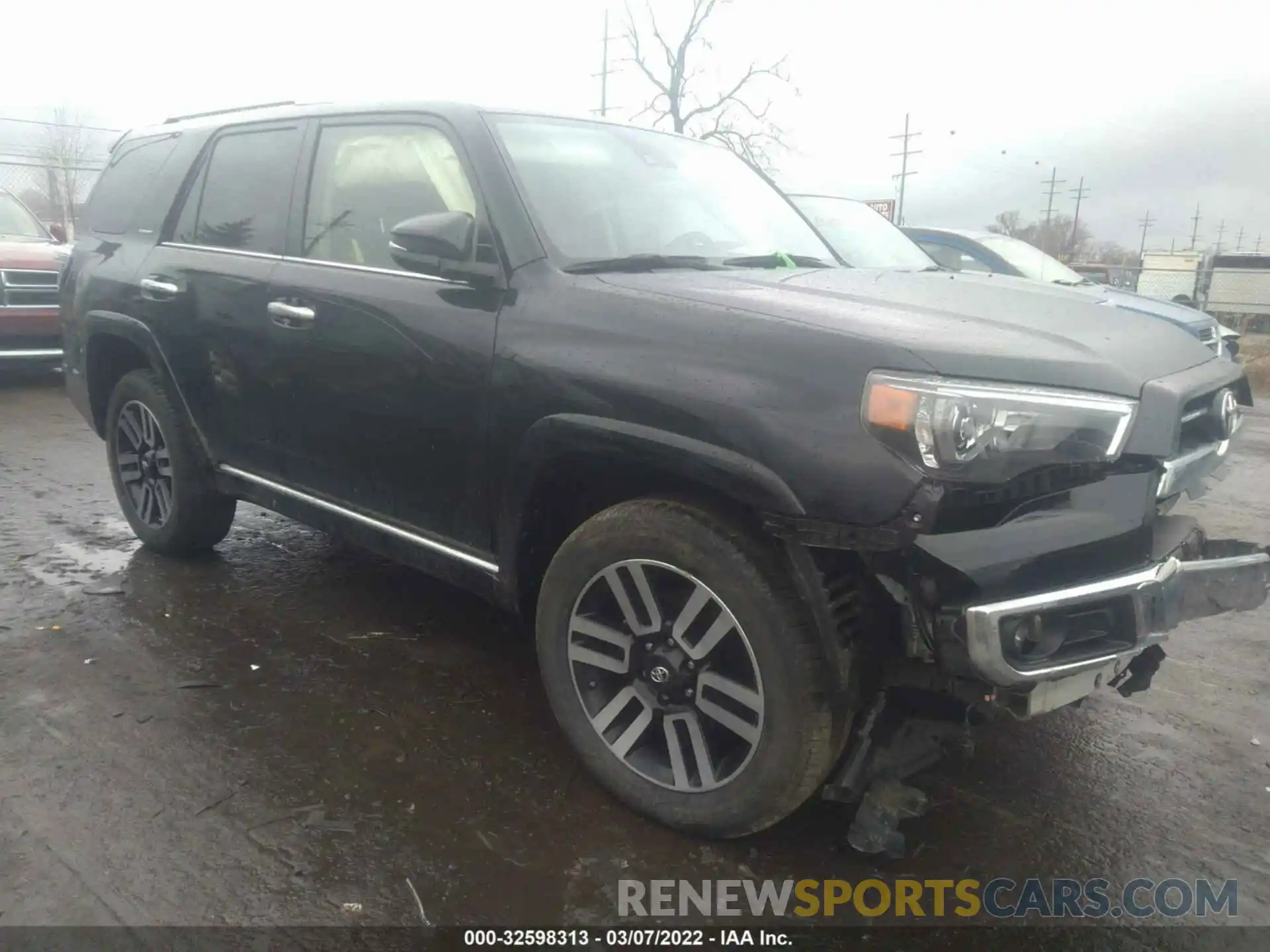 1 Photograph of a damaged car JTEKU5JR1M5870190 TOYOTA 4RUNNER 2021