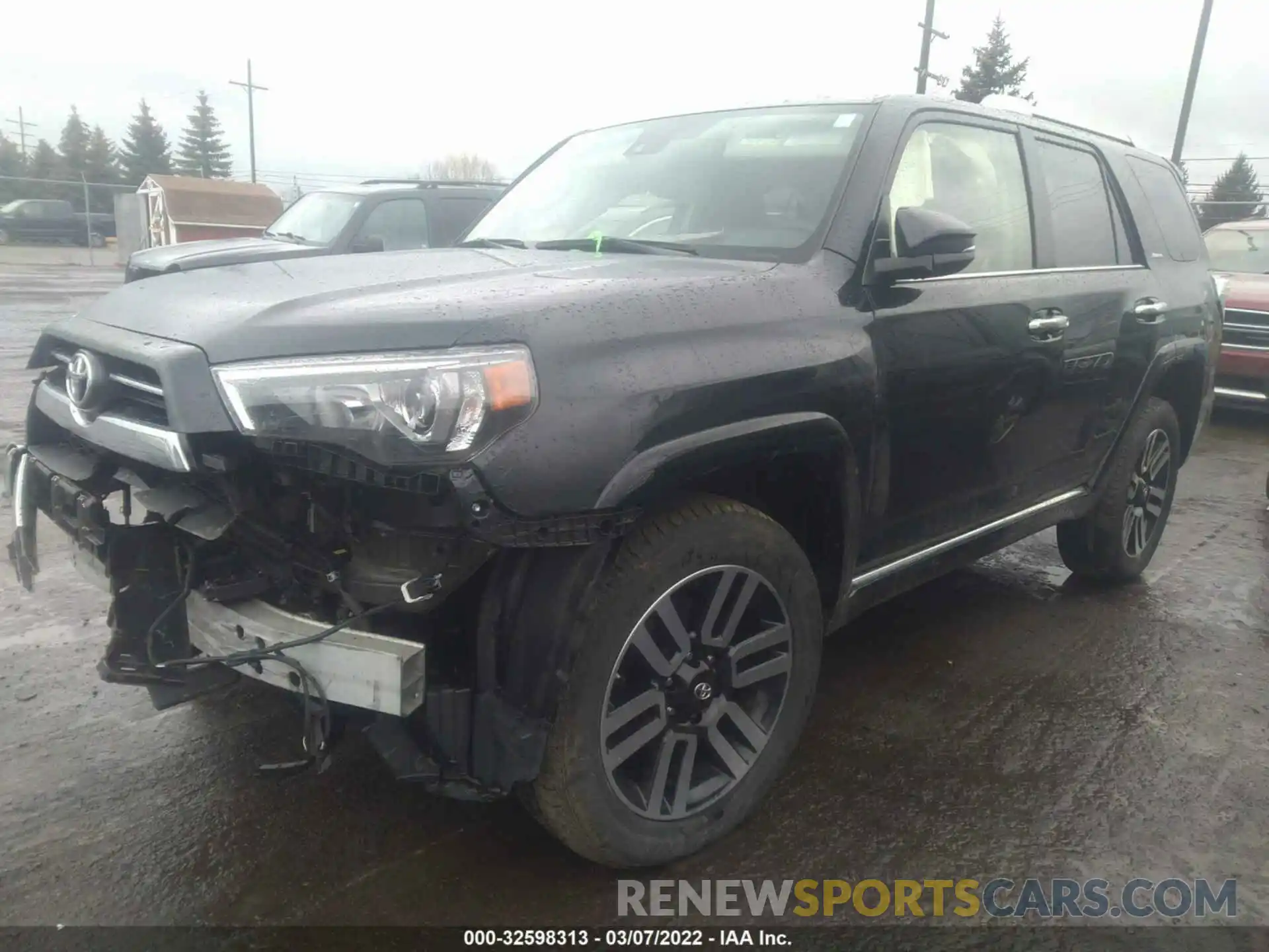 2 Фотография поврежденного автомобиля JTEKU5JR1M5870190 TOYOTA 4RUNNER 2021