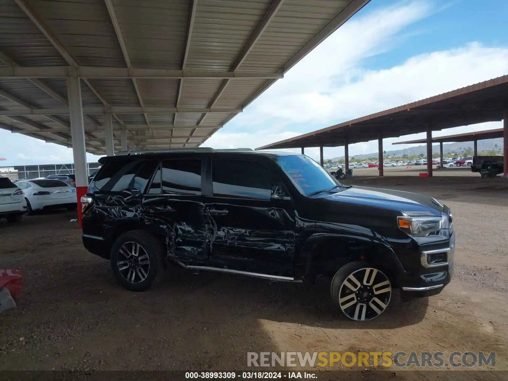 13 Photograph of a damaged car JTEKU5JR1M5912180 TOYOTA 4RUNNER 2021