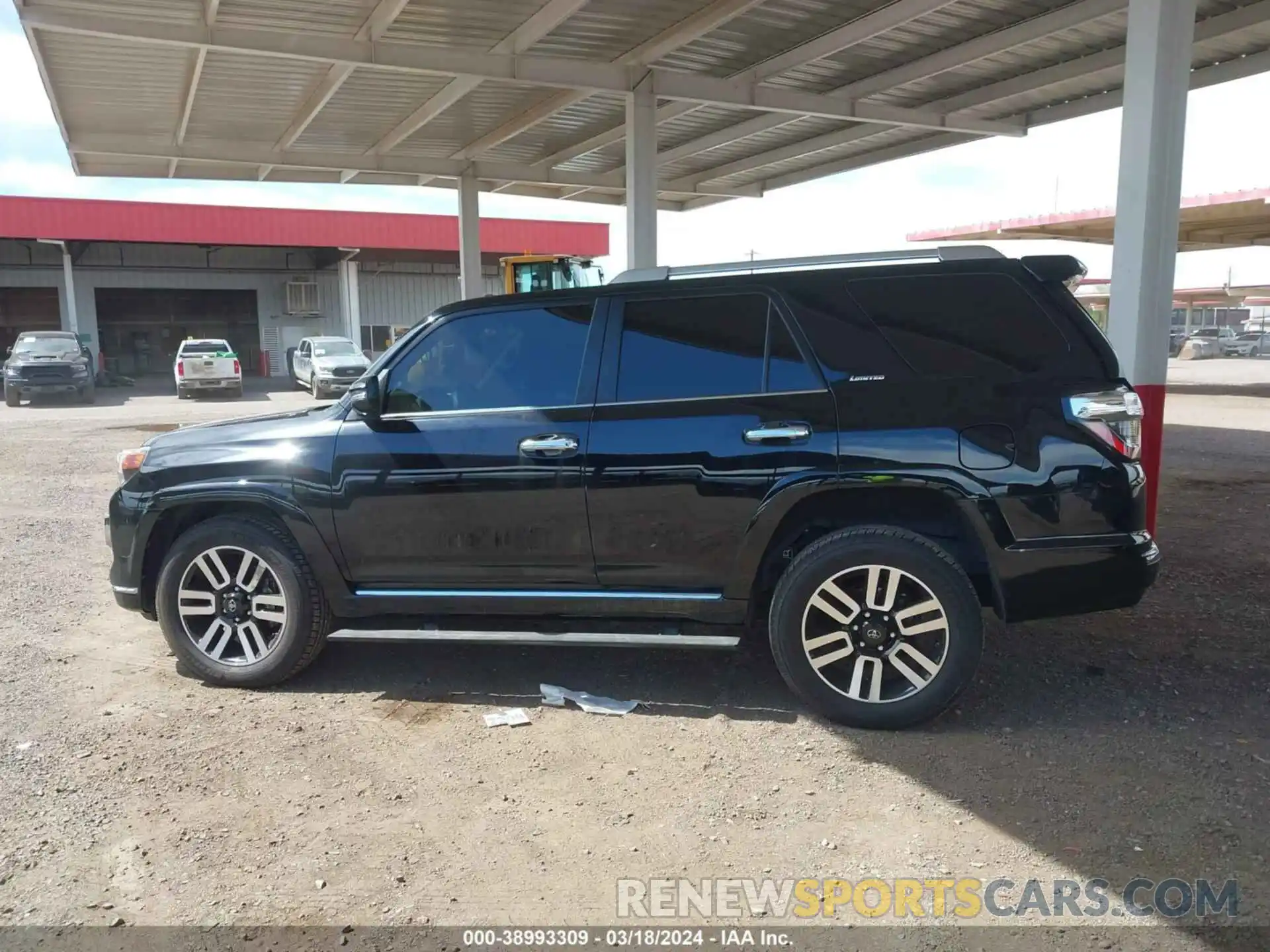 14 Photograph of a damaged car JTEKU5JR1M5912180 TOYOTA 4RUNNER 2021