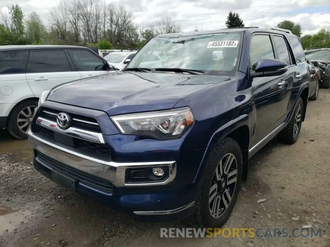 2 Photograph of a damaged car JTEKU5JR2M5845329 TOYOTA 4RUNNER 2021