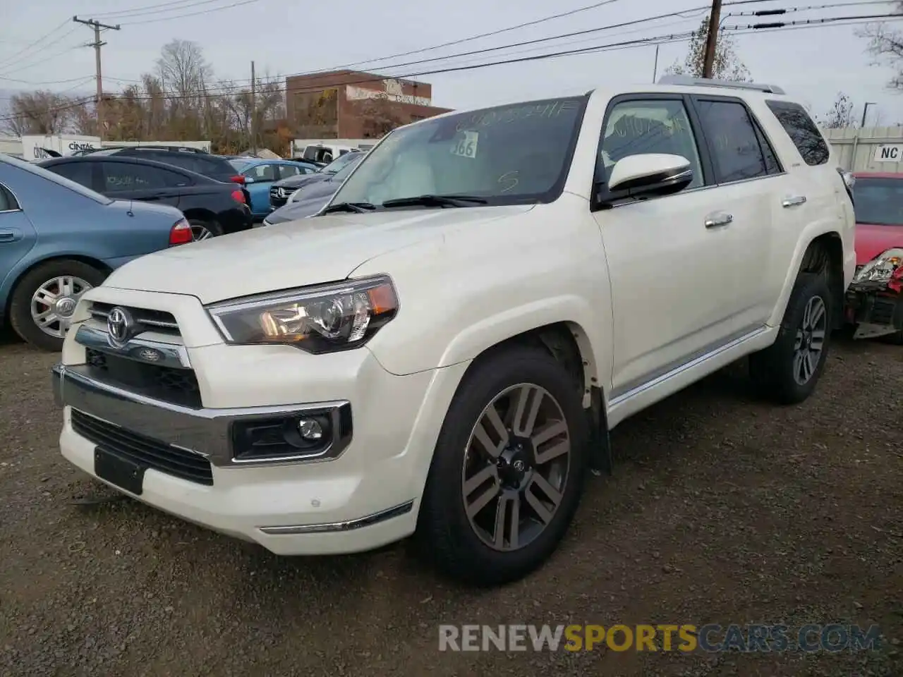 2 Photograph of a damaged car JTEKU5JR2M5963073 TOYOTA 4RUNNER 2021