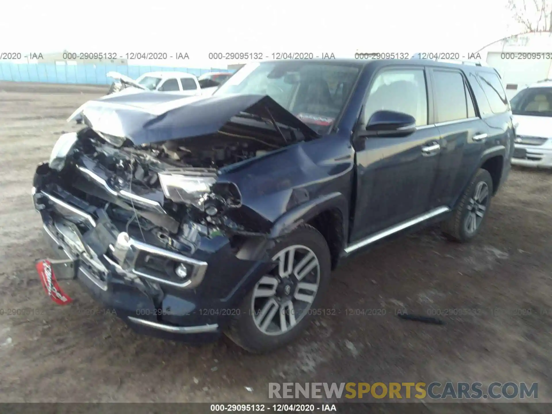 2 Photograph of a damaged car JTEKU5JR3M5854895 TOYOTA 4RUNNER 2021