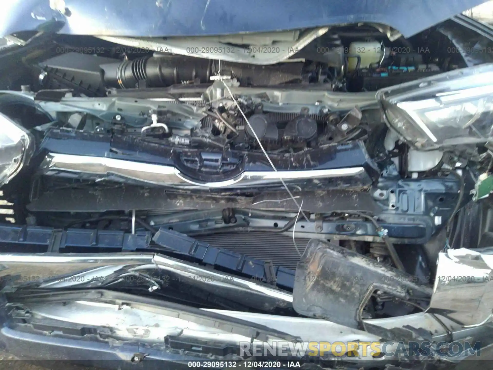 6 Фотография поврежденного автомобиля JTEKU5JR3M5854895 TOYOTA 4RUNNER 2021