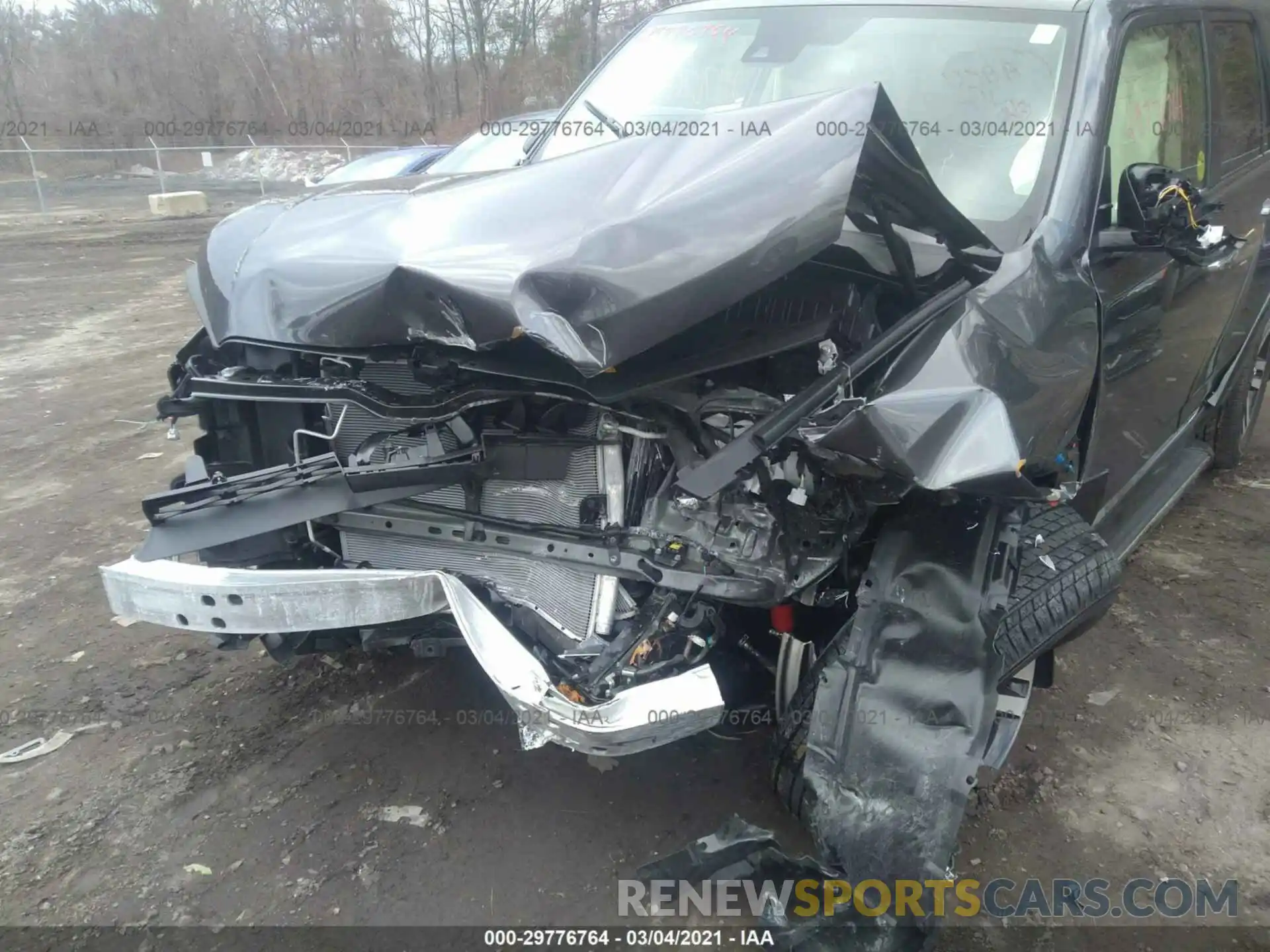 6 Photograph of a damaged car JTEKU5JR3M5899240 TOYOTA 4RUNNER 2021