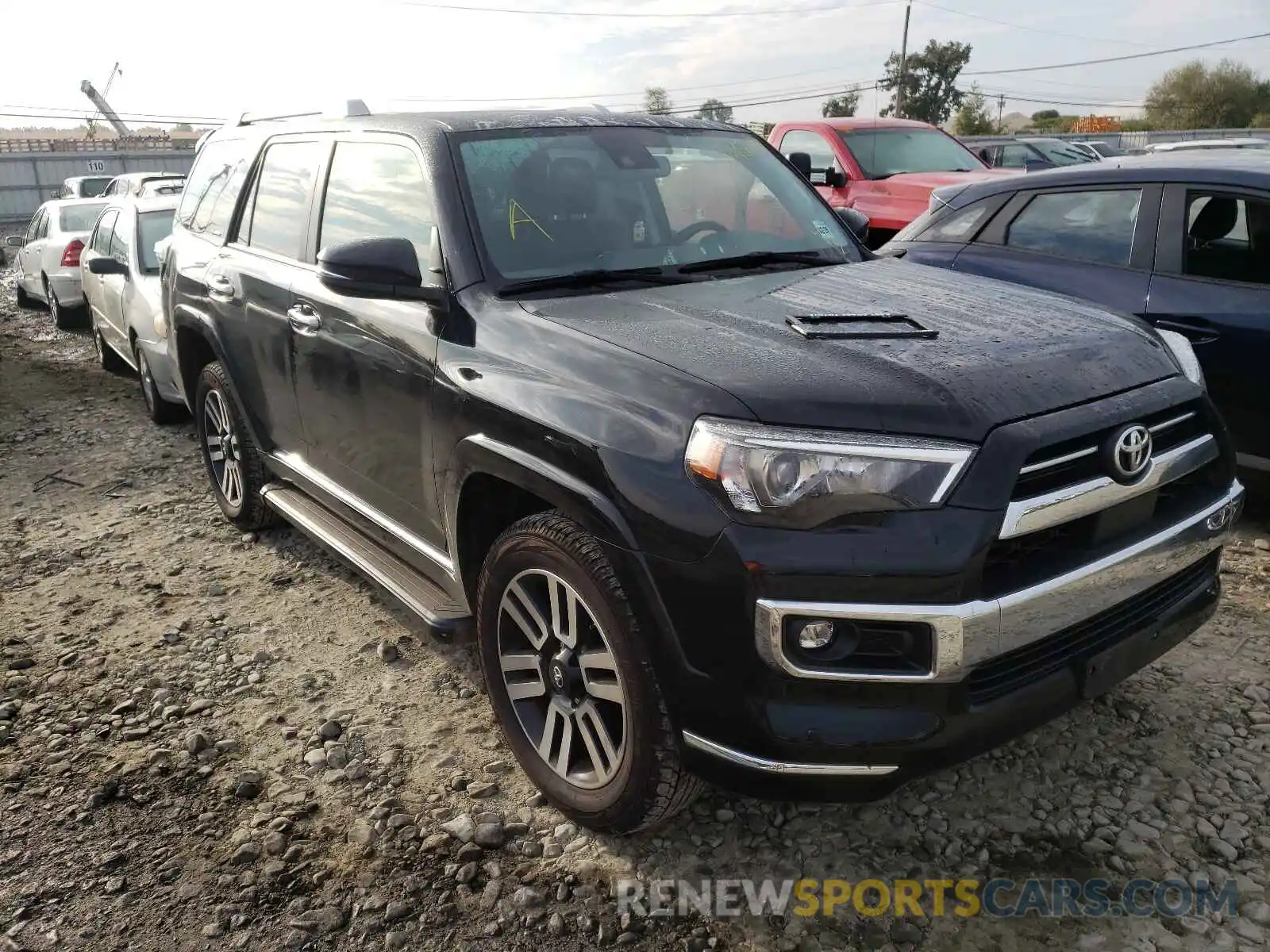 1 Photograph of a damaged car JTEKU5JR4M5871608 TOYOTA 4RUNNER 2021