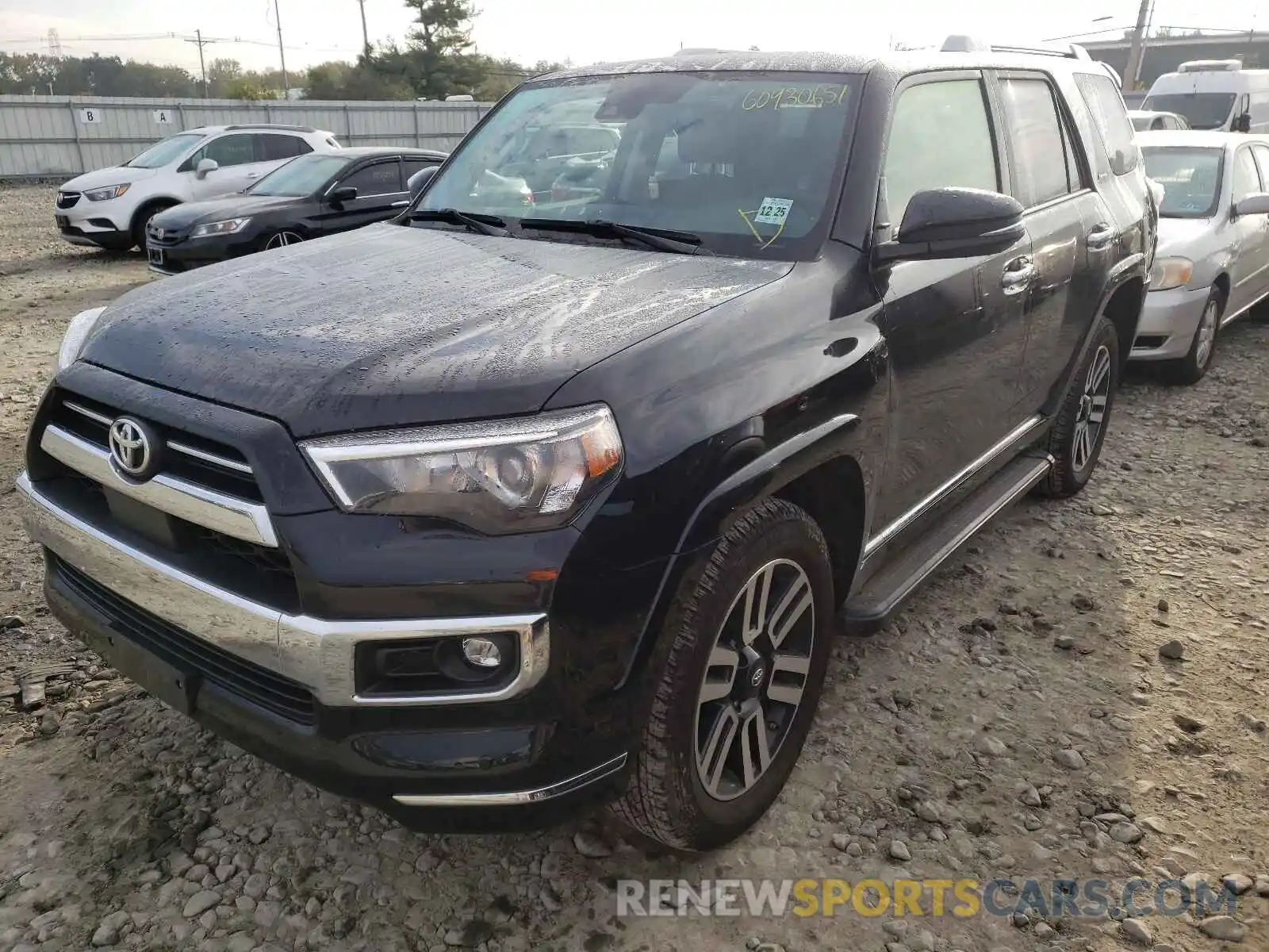 2 Photograph of a damaged car JTEKU5JR4M5871608 TOYOTA 4RUNNER 2021